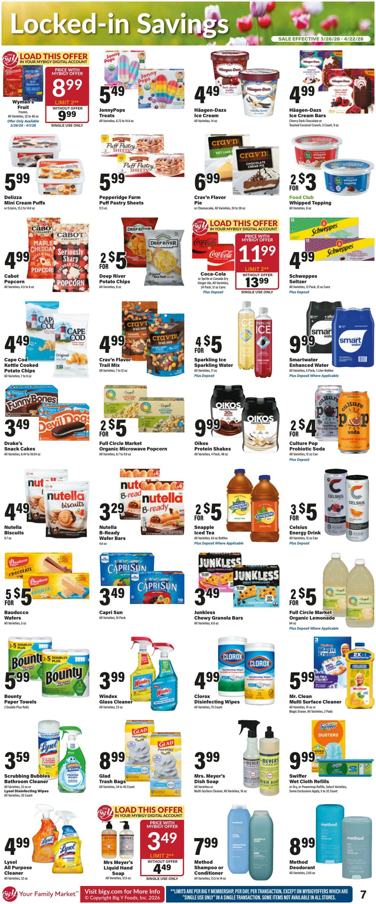 Weekly ad Big Y 03/26/2026 - 04/01/2026