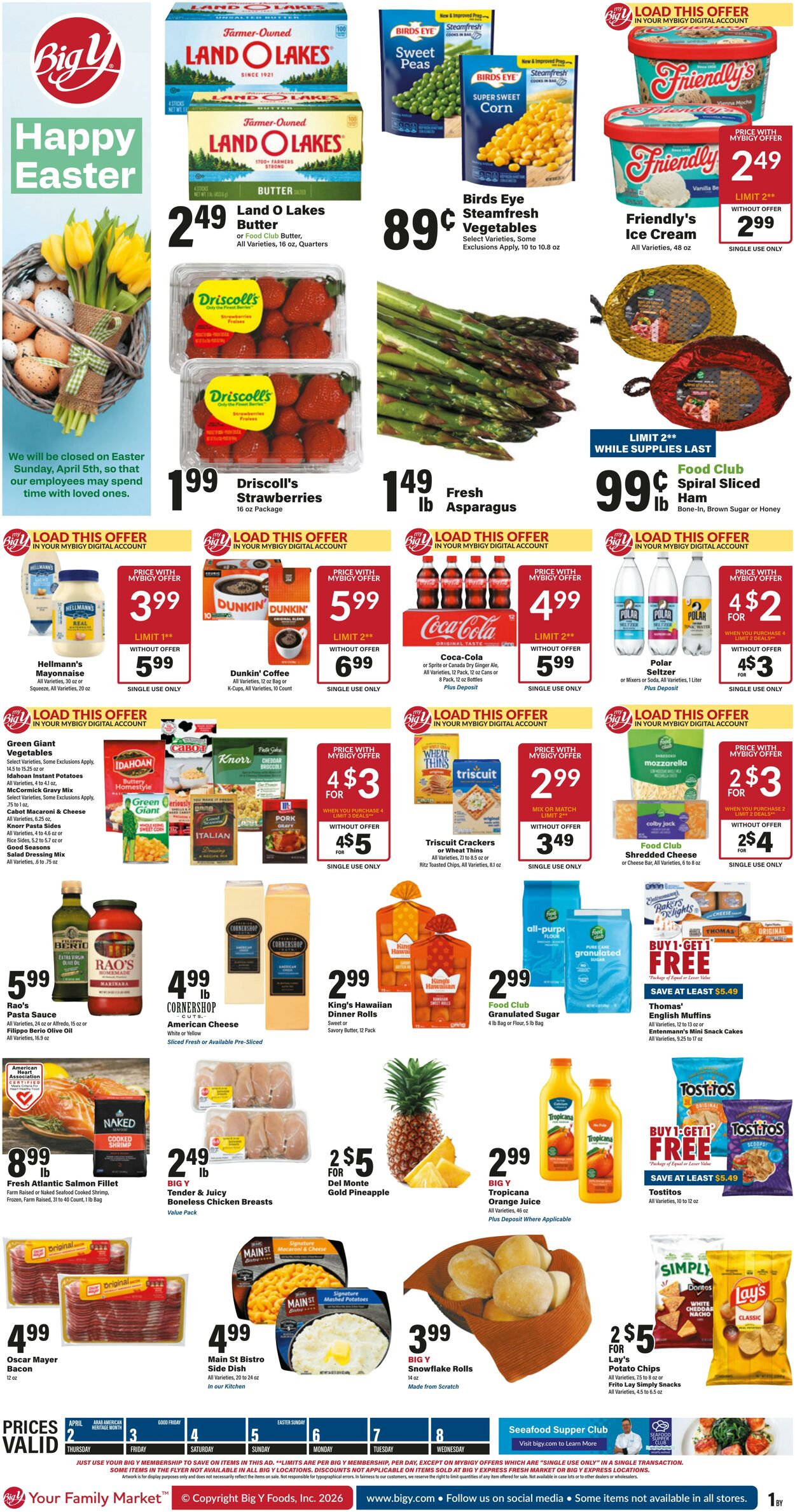 Weekly ad Big Y 04/02/2026 - 04/08/2026