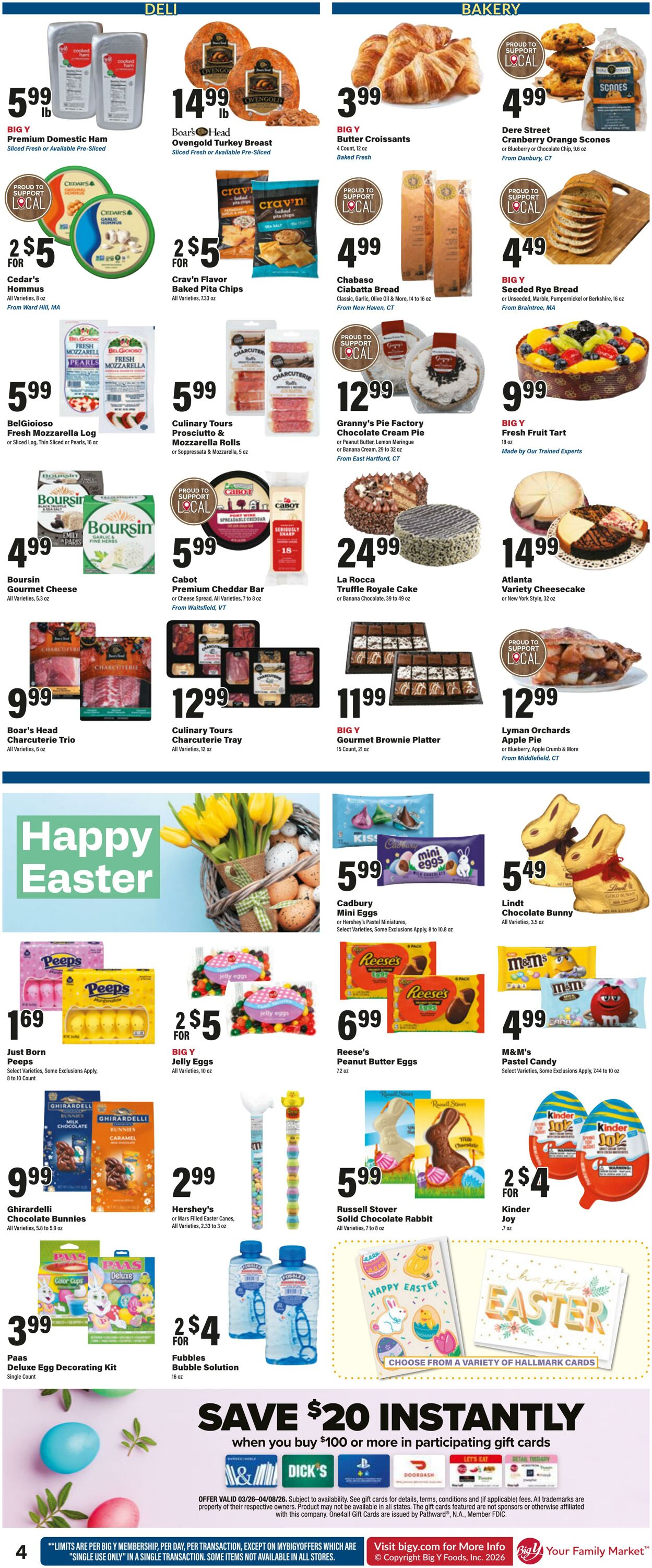 Weekly ad Big Y 04/02/2026 - 04/08/2026