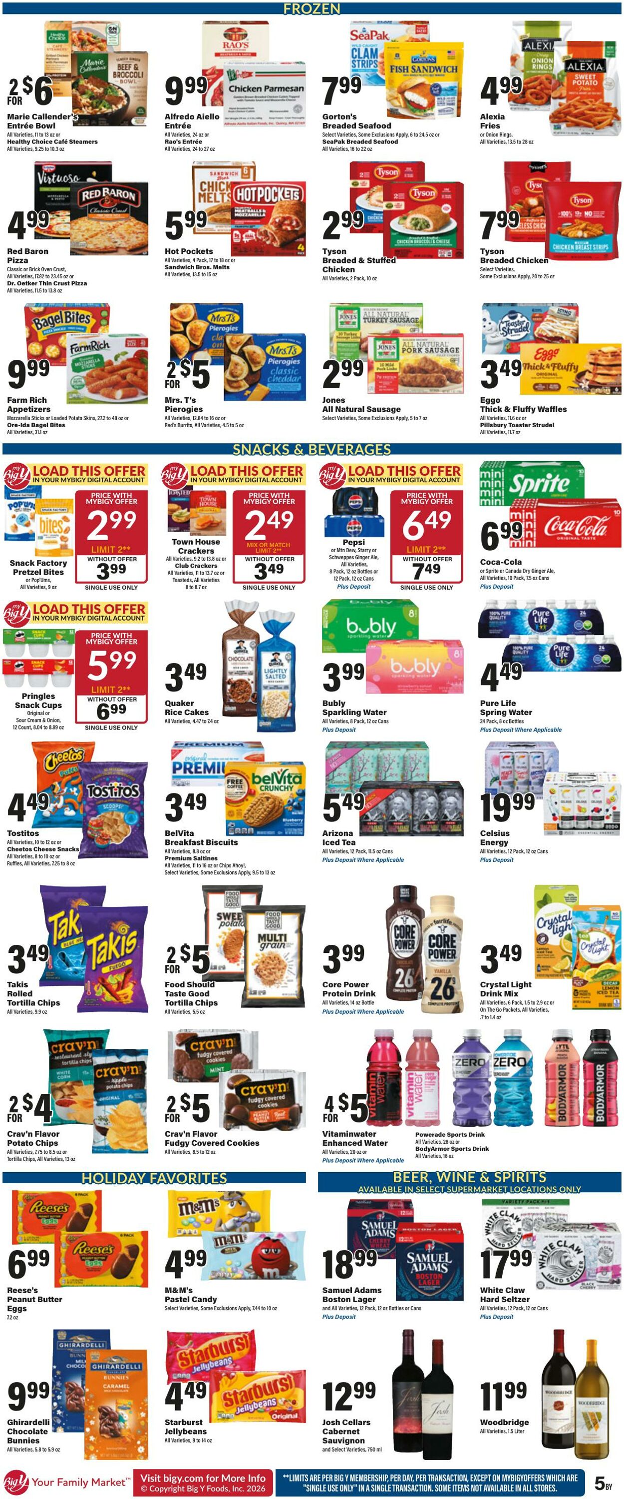 Weekly ad Big Y 03/26/2026 - 04/01/2026