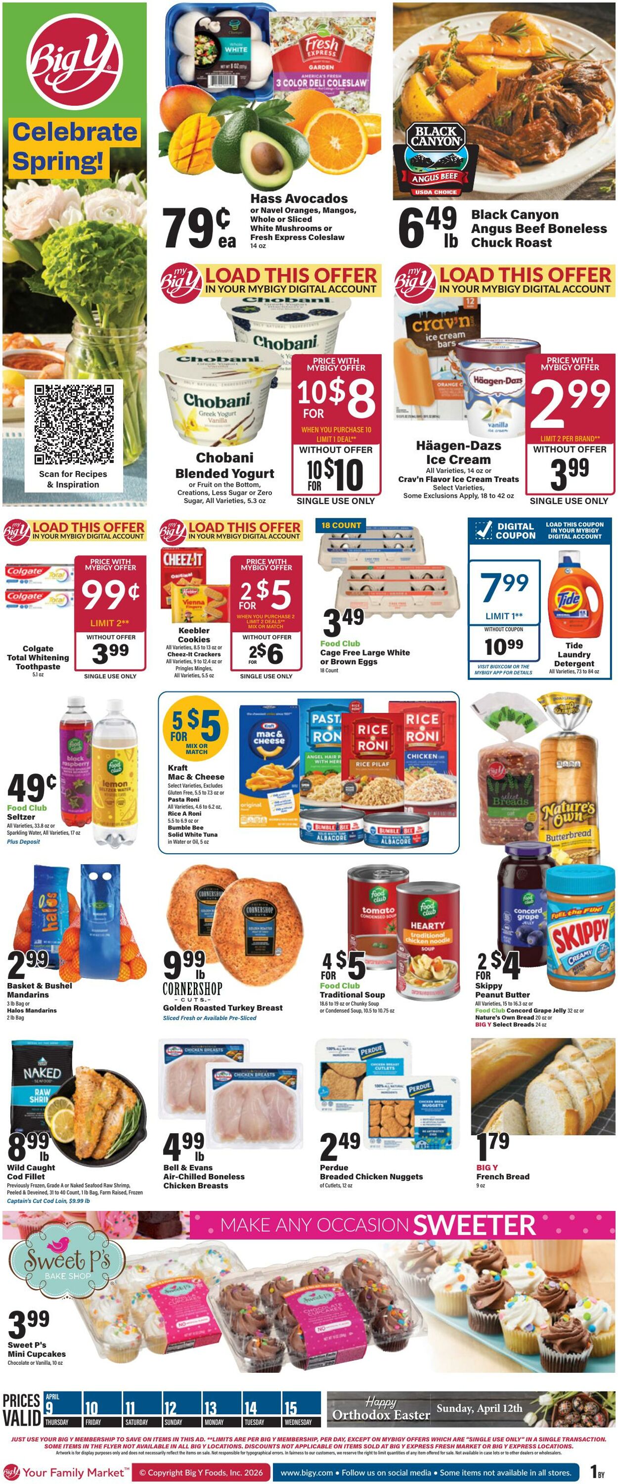 Weekly ad Big Y 04/09/2026 - 04/15/2026