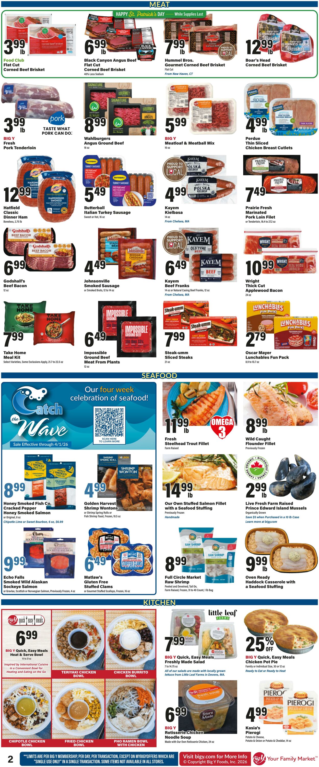 Weekly ad Big Y 03/12/2026 - 03/18/2026