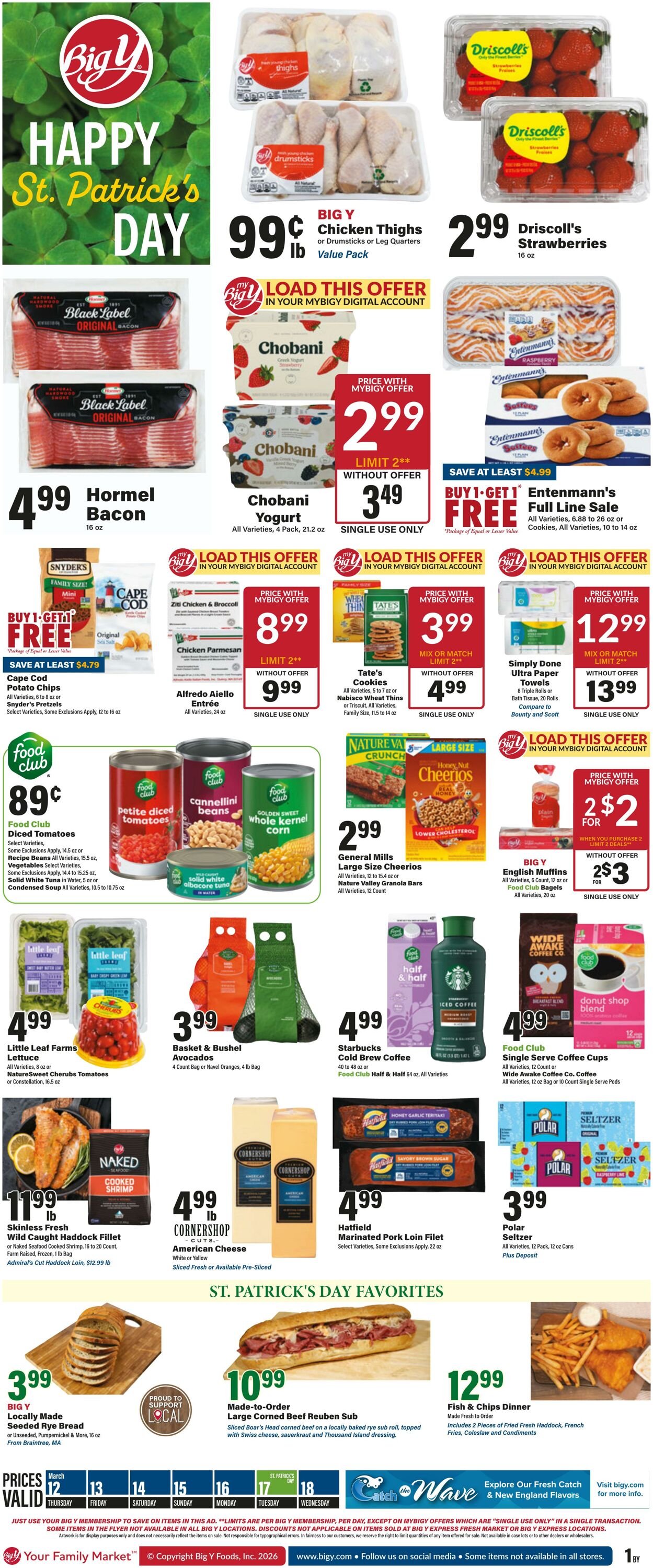 Weekly ad Big Y 03/12/2026 - 03/18/2026
