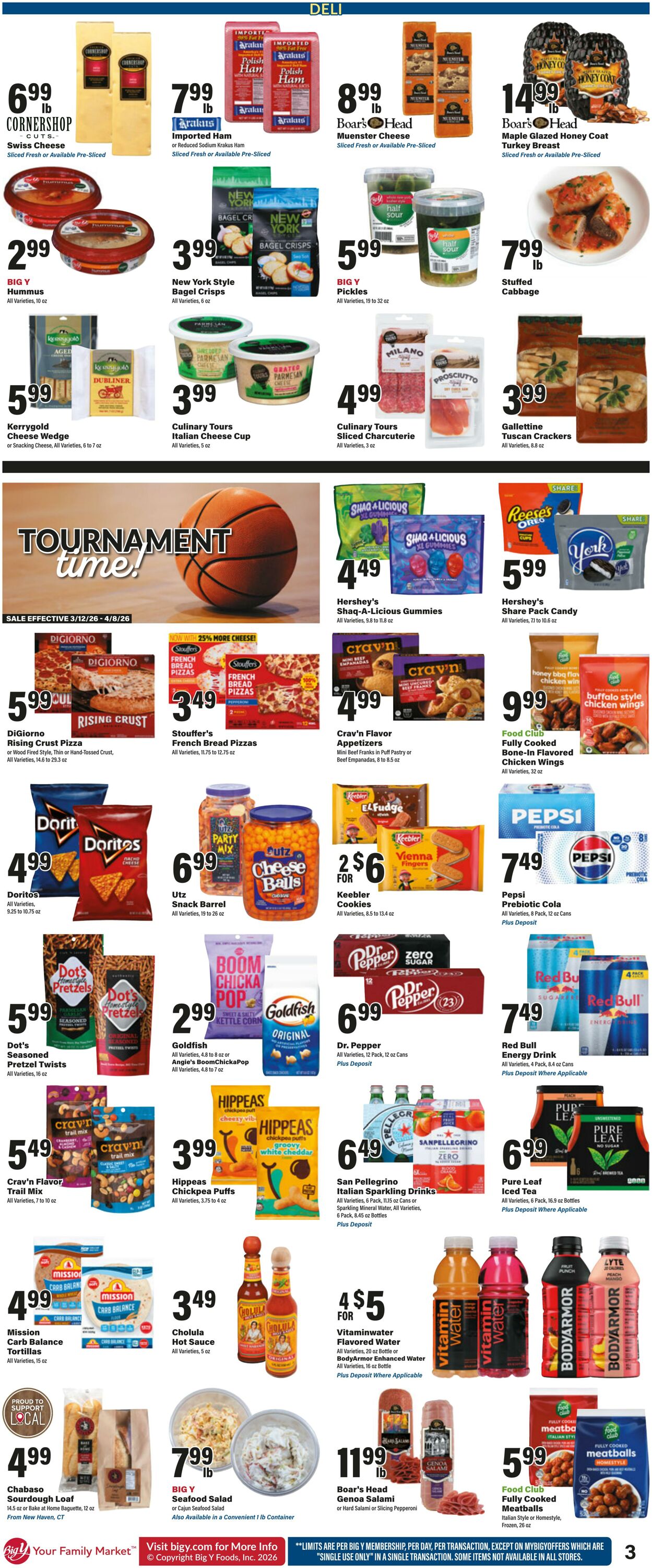 Weekly ad Big Y 03/12/2026 - 03/18/2026