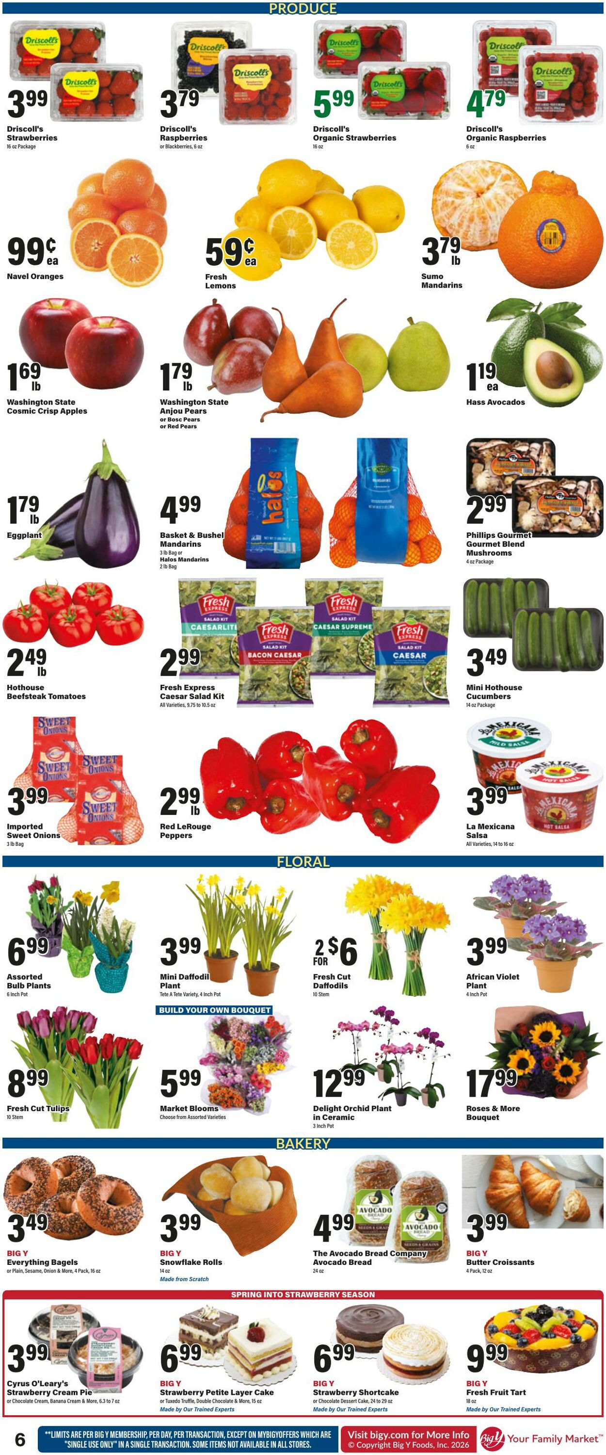 Weekly ad Big Y 03/19/2026 - 03/25/2026