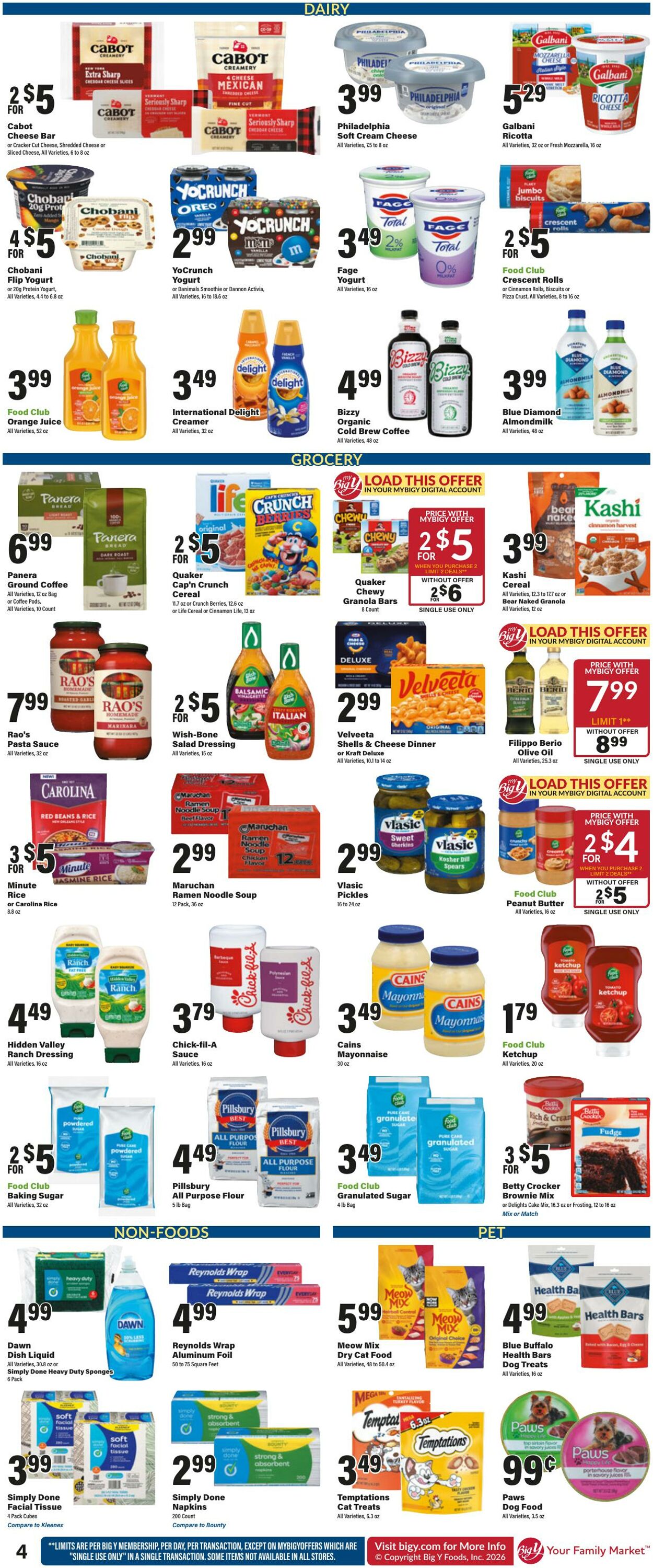 Weekly ad Big Y 03/19/2026 - 03/25/2026