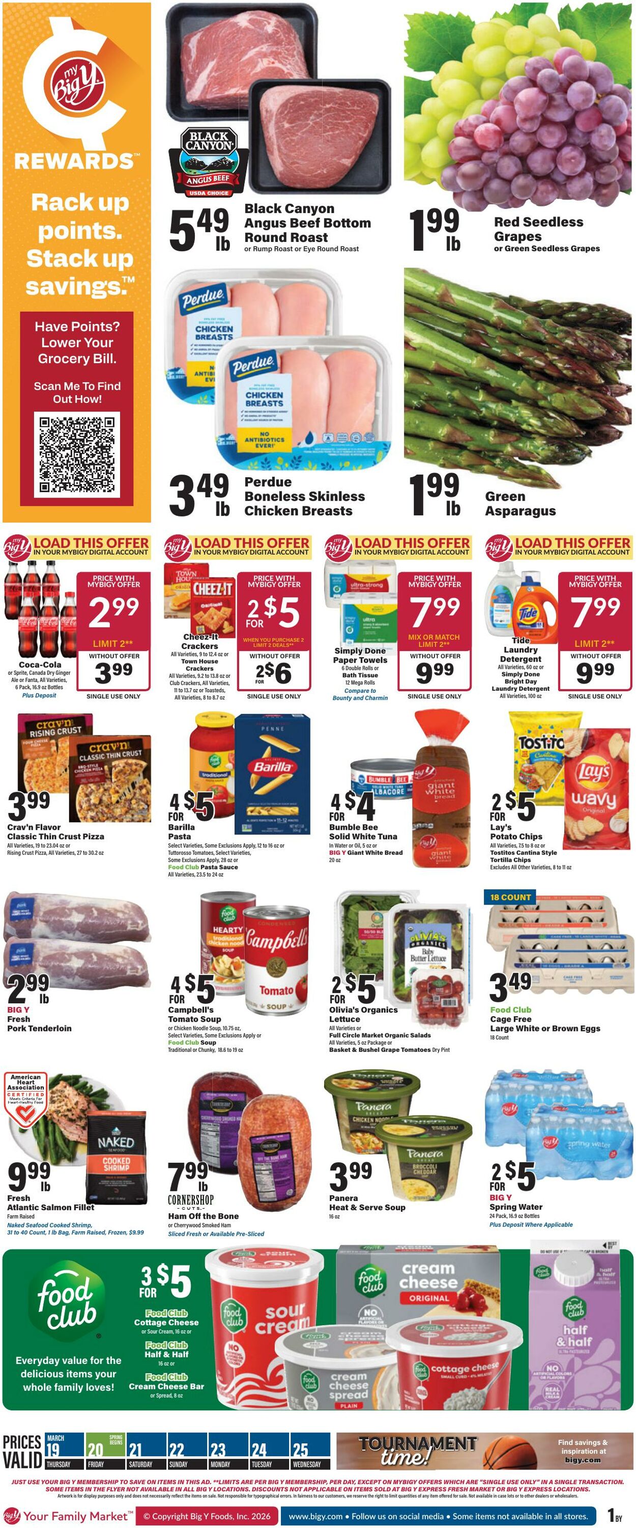 Weekly ad Big Y 03/19/2026 - 03/25/2026