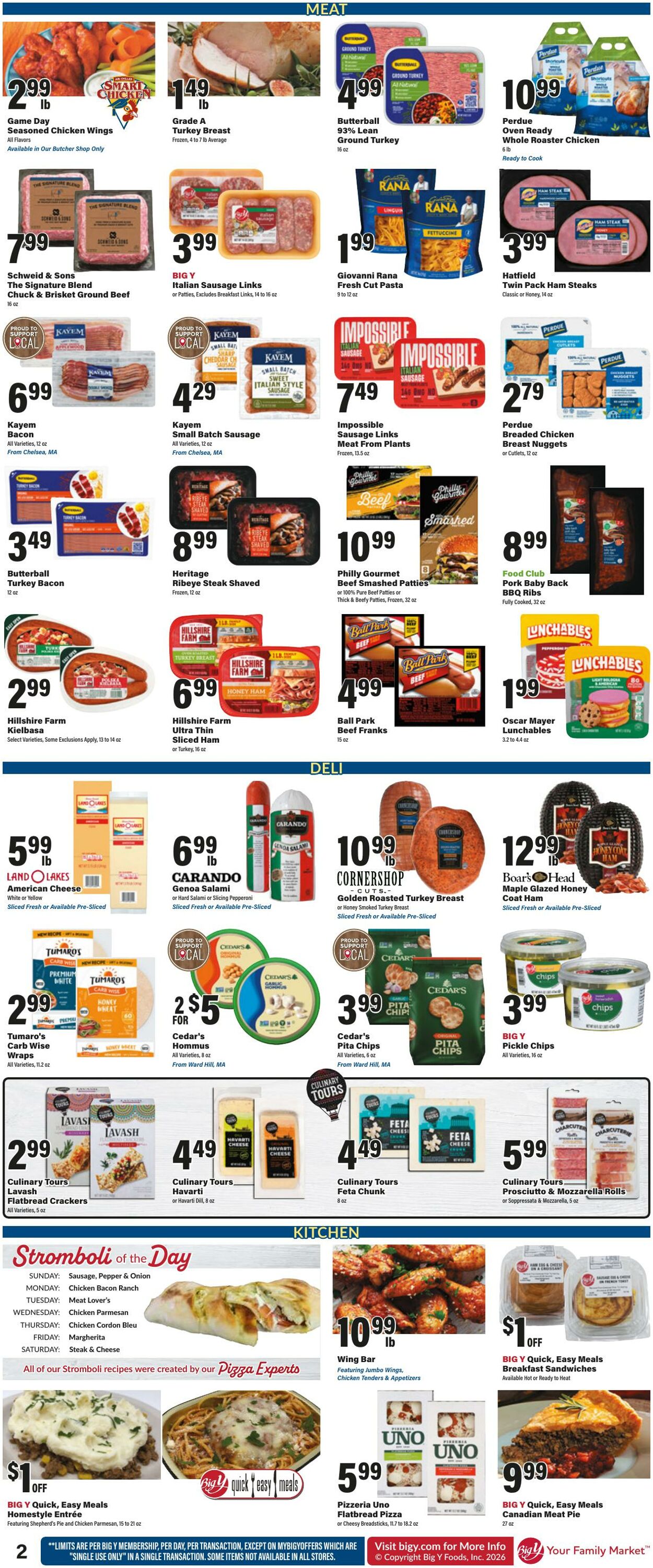 Weekly ad Big Y 03/19/2026 - 03/25/2026
