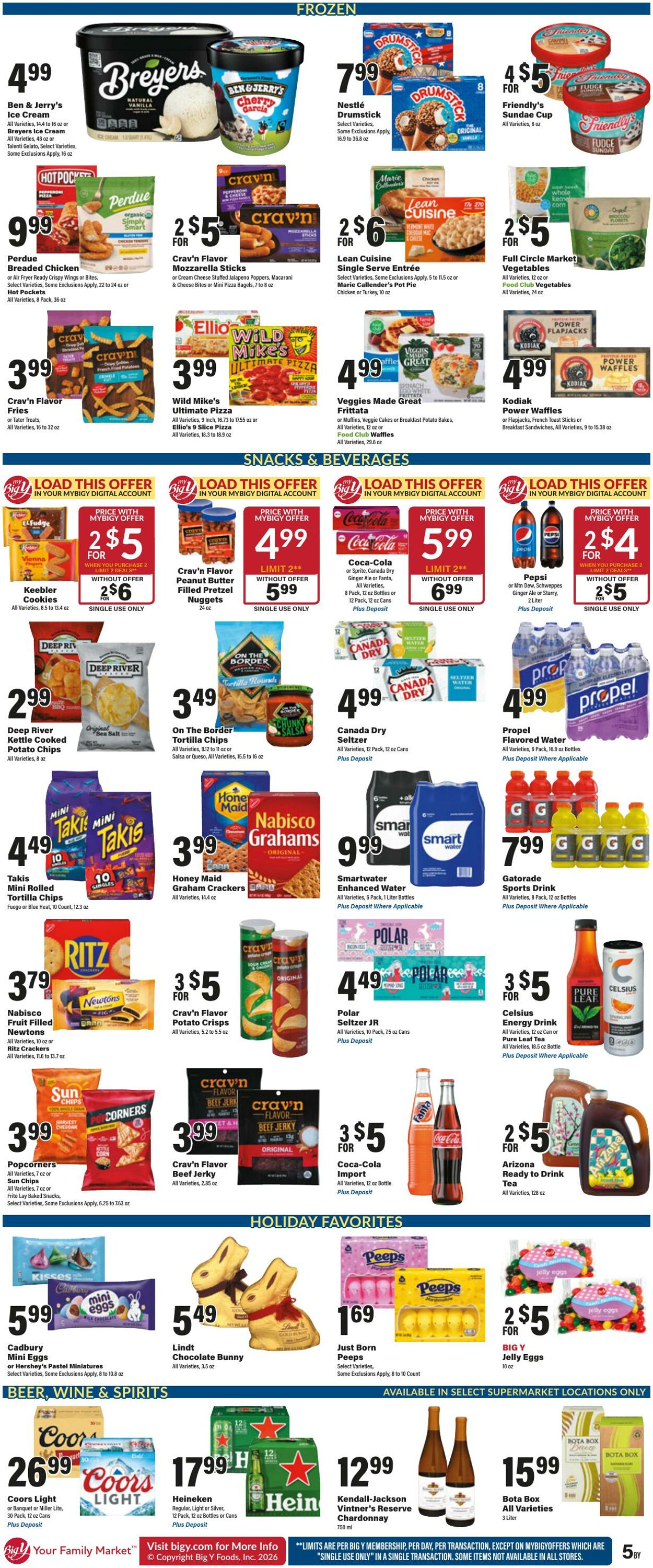 Weekly ad Big Y 03/19/2026 - 03/25/2026