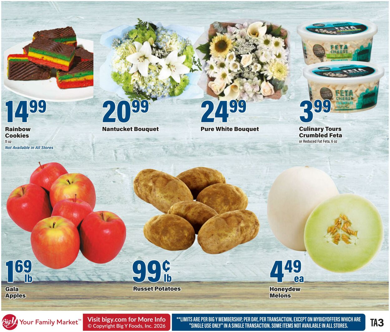 Weekly ad Big Y 03/12/2026 - 04/08/2026