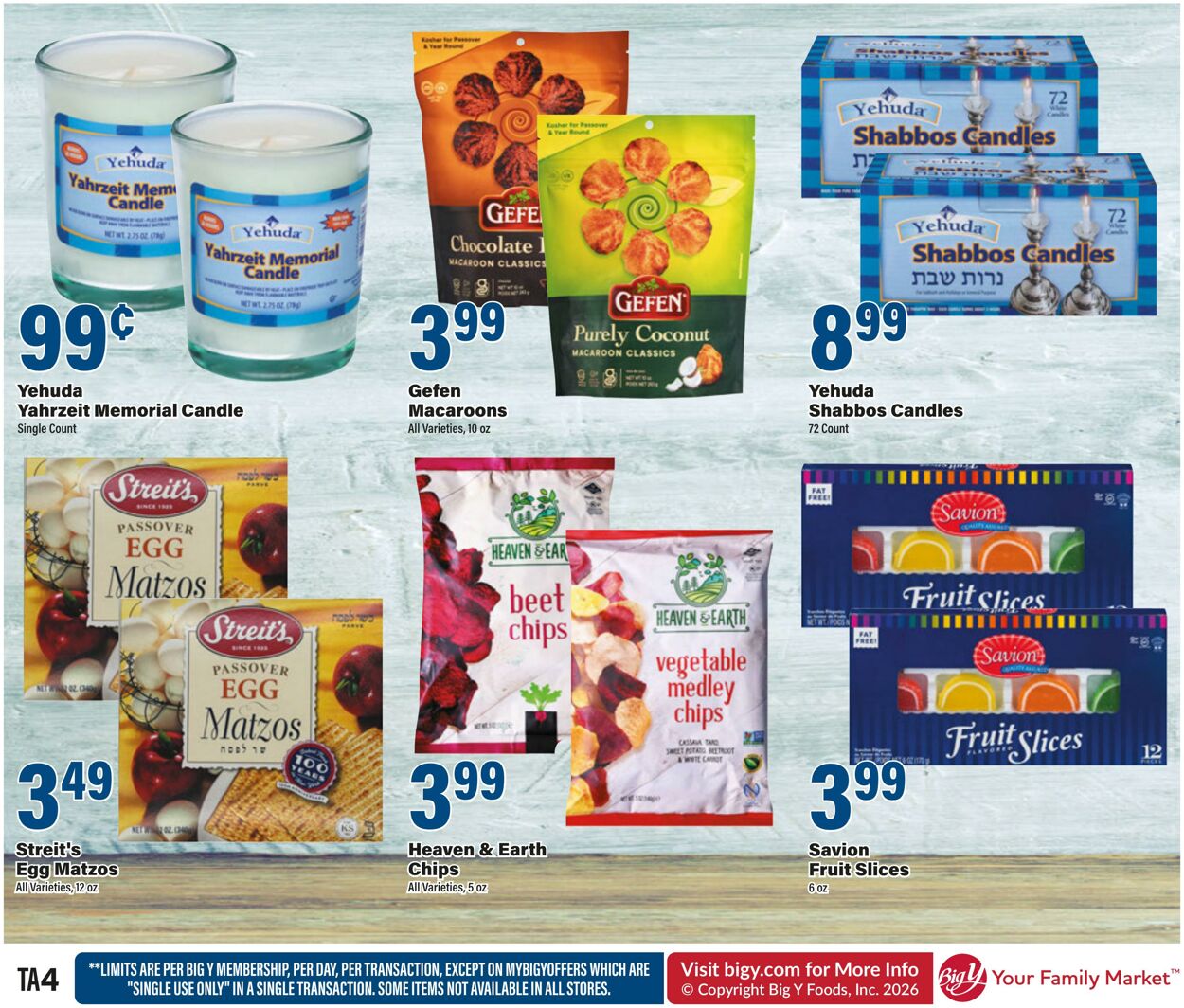 Weekly ad Big Y 03/12/2026 - 04/08/2026