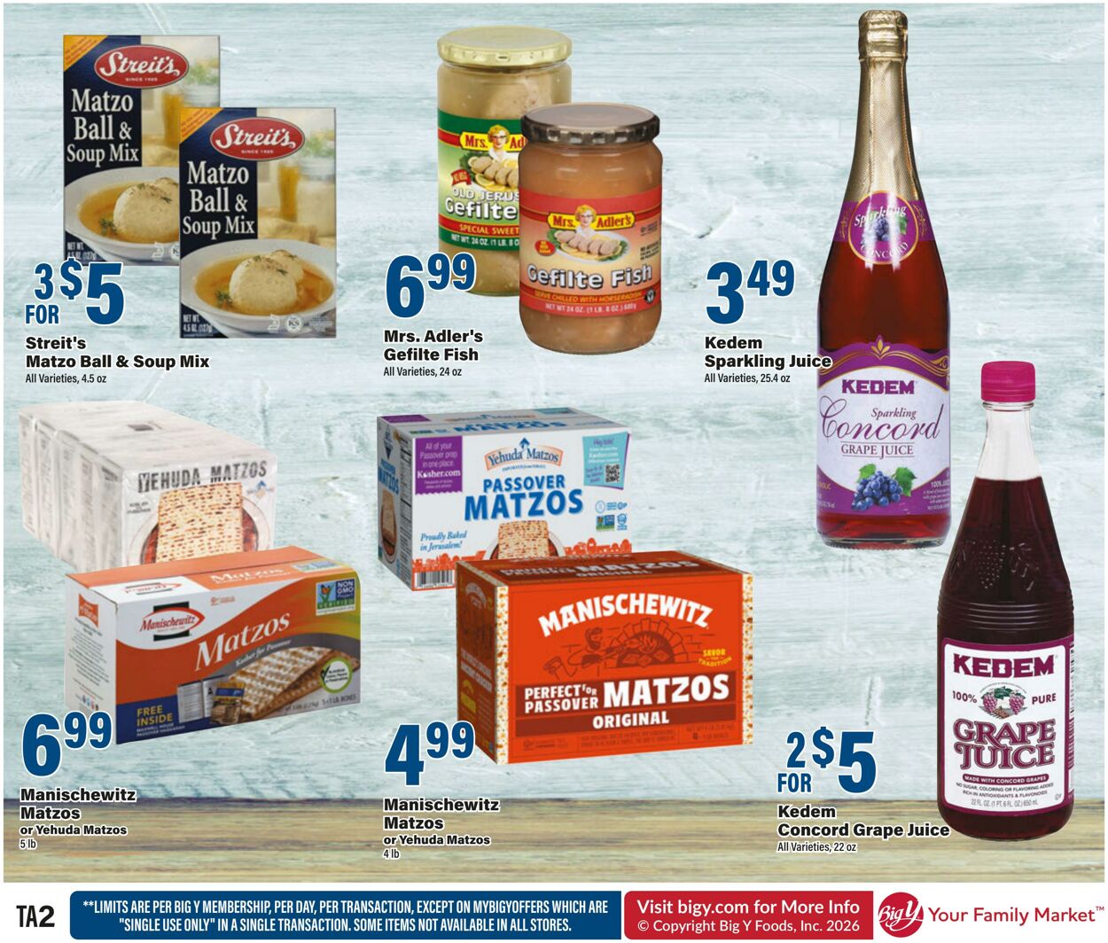 Weekly ad Big Y 03/12/2026 - 04/08/2026
