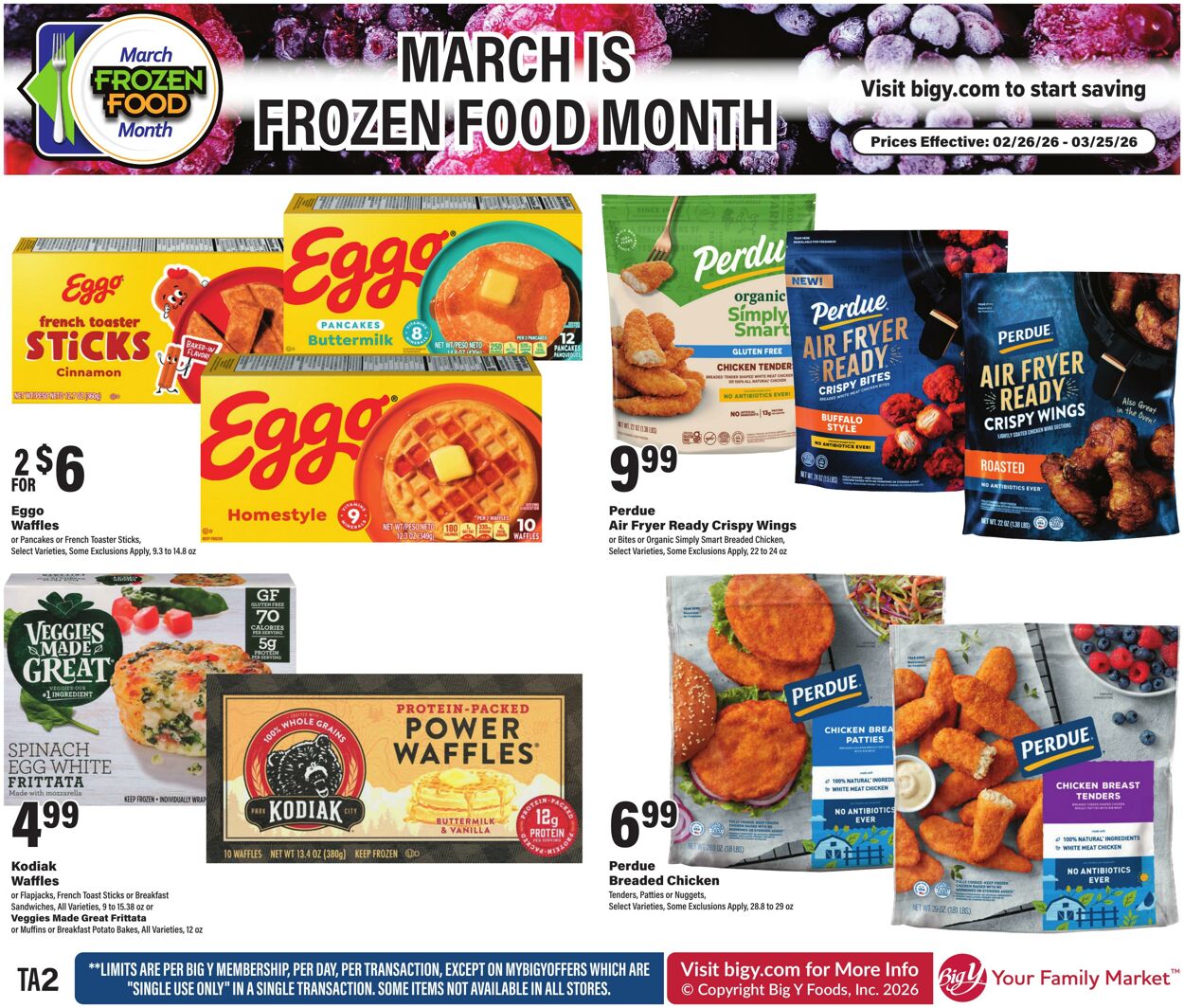 Weekly ad Big Y 02/26/2026 - 03/25/2026
