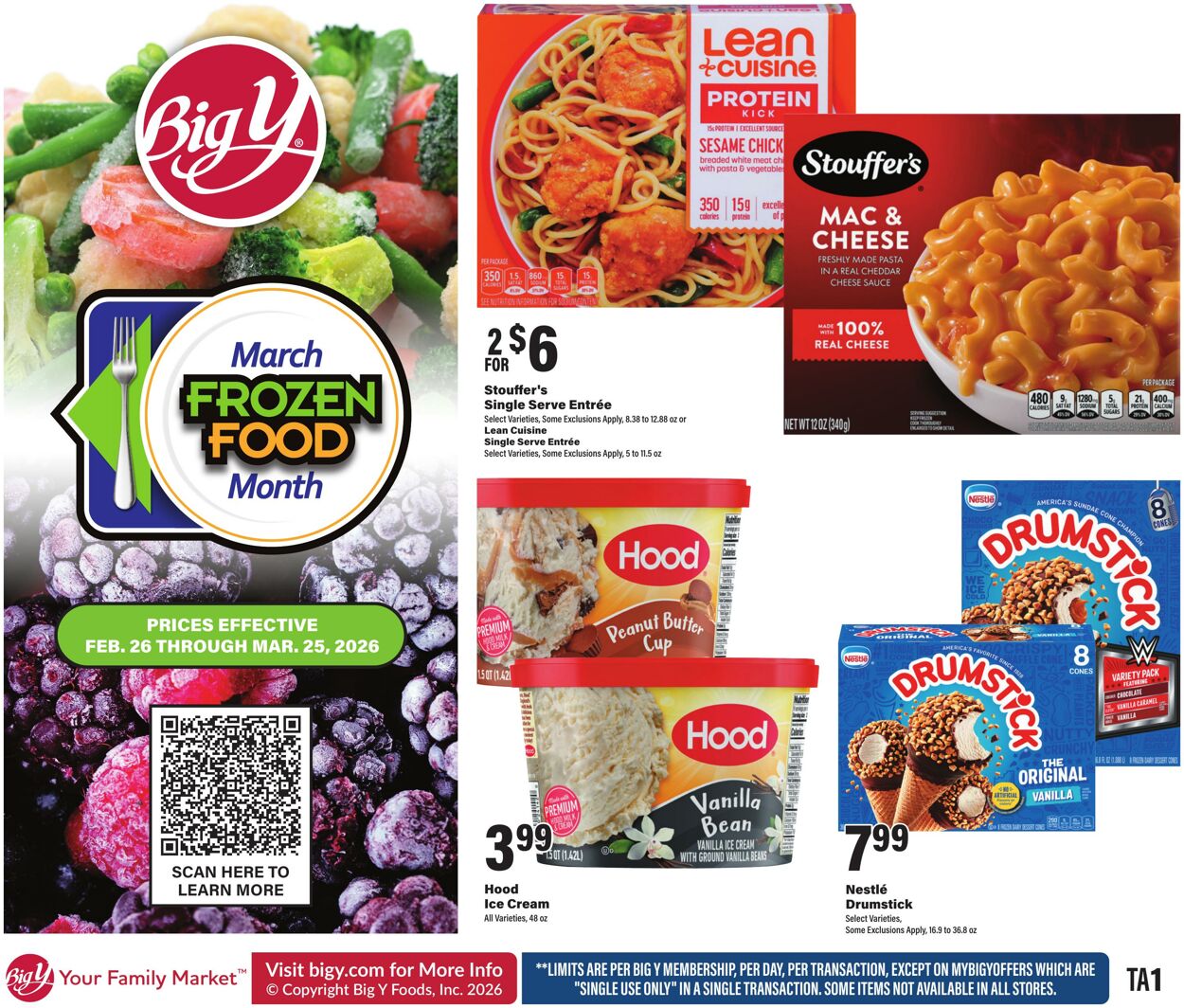 Weekly ad Big Y 02/26/2026 - 03/25/2026