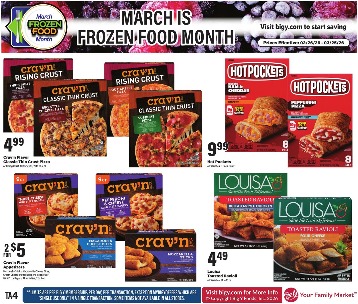 Weekly ad Big Y 02/26/2026 - 03/25/2026
