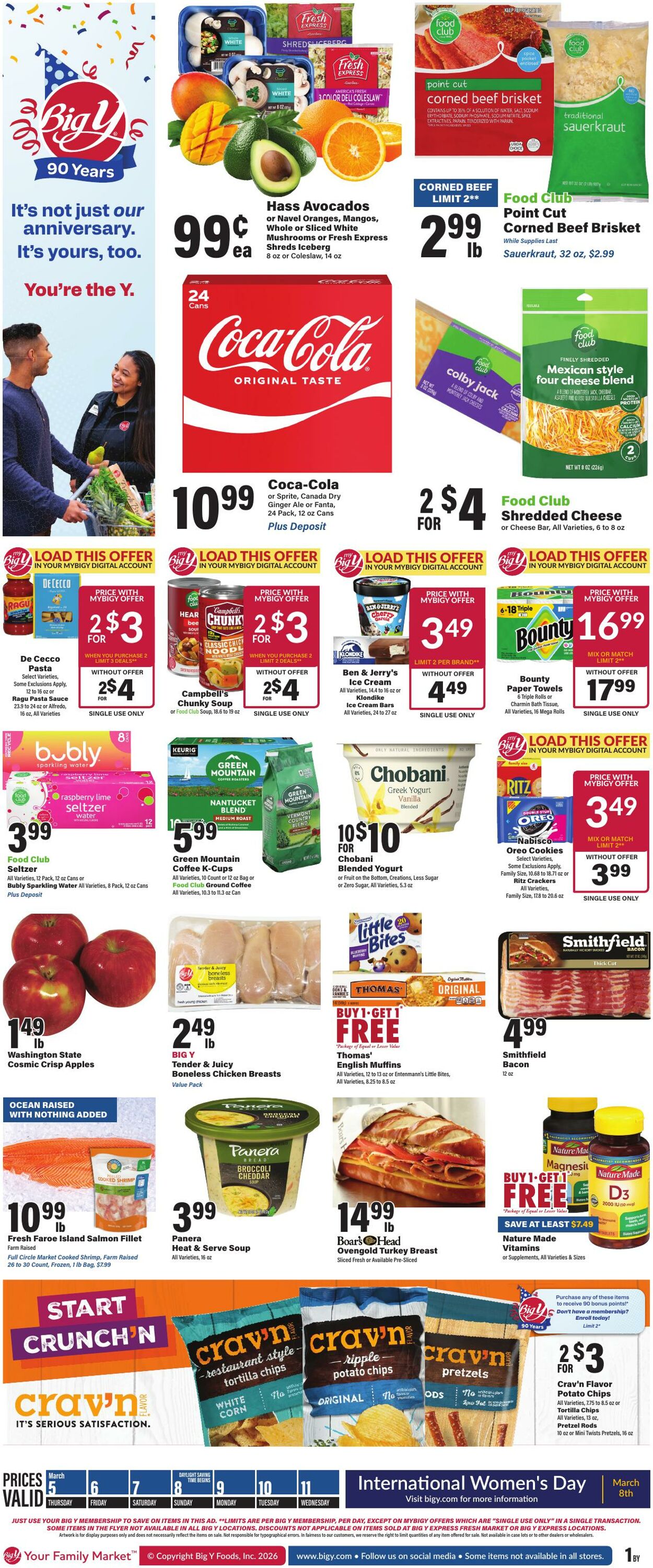 Weekly ad Big Y 03/05/2026 - 03/11/2026