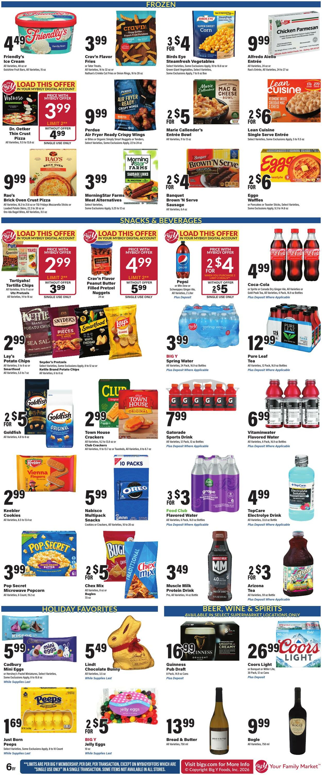 Weekly ad Big Y 03/05/2026 - 03/11/2026