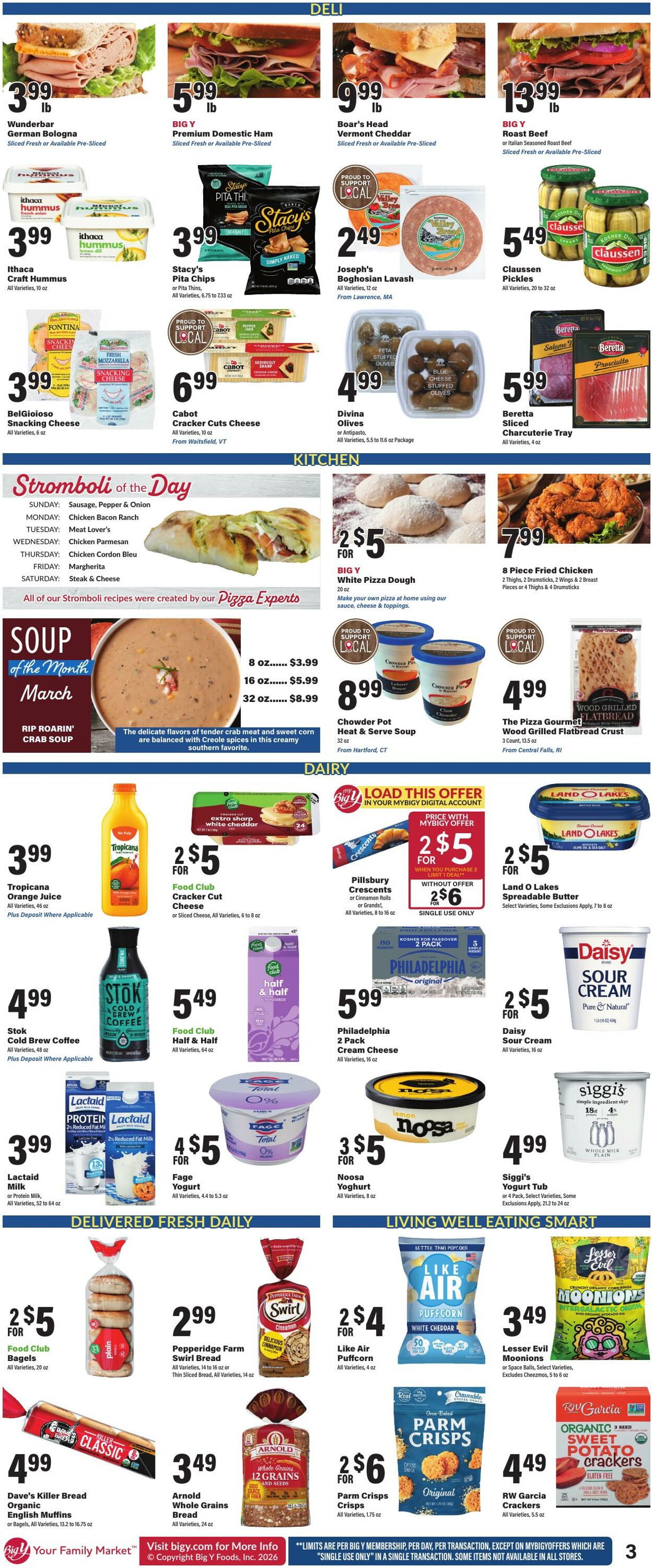 Weekly ad Big Y 03/05/2026 - 03/11/2026