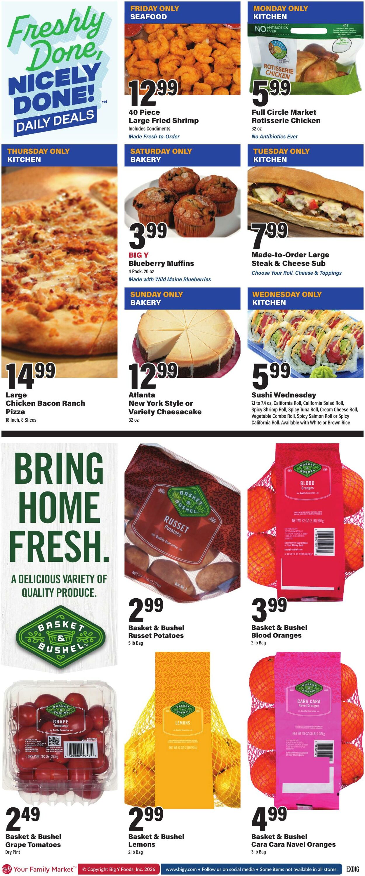 Weekly ad Big Y 03/05/2026 - 03/11/2026