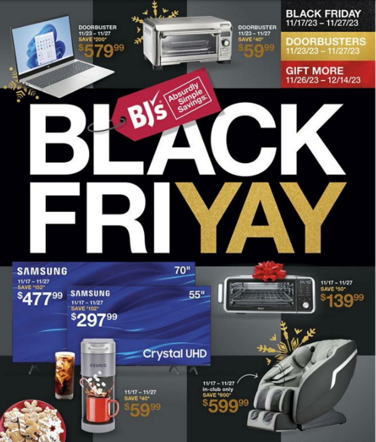 Weekly ad BJ's 11/20/2023 - 11/27/2023
