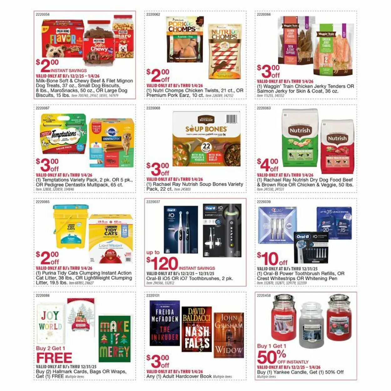 Weekly ad BJ's 12/12/2025 - 12/26/2025