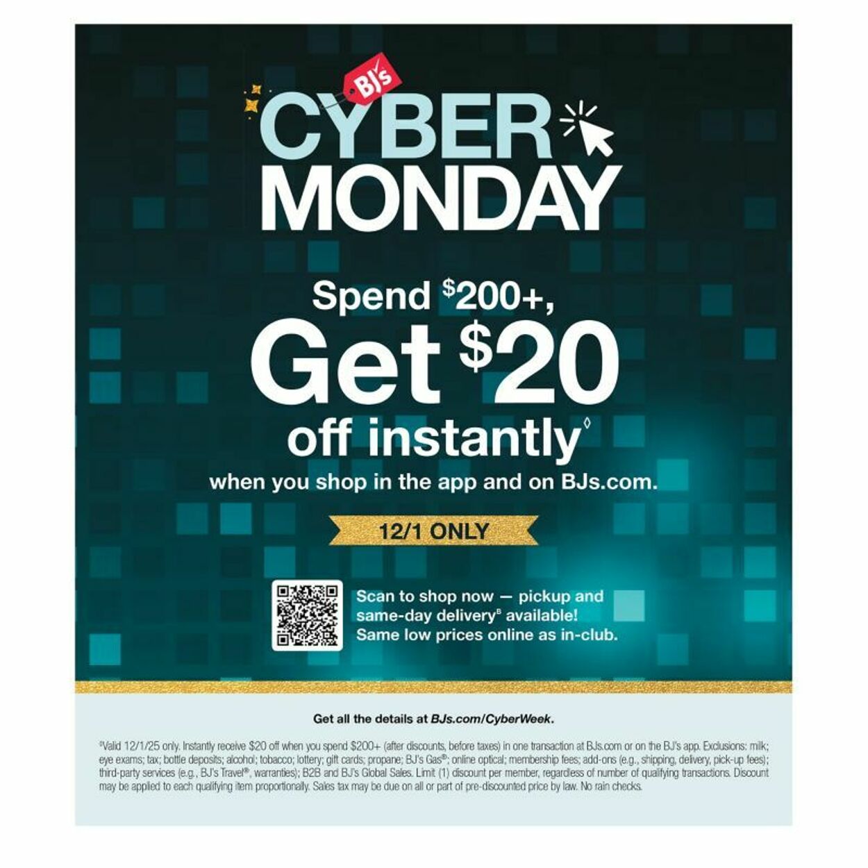 Weekly ad BJ's 12/12/2025 - 12/26/2025