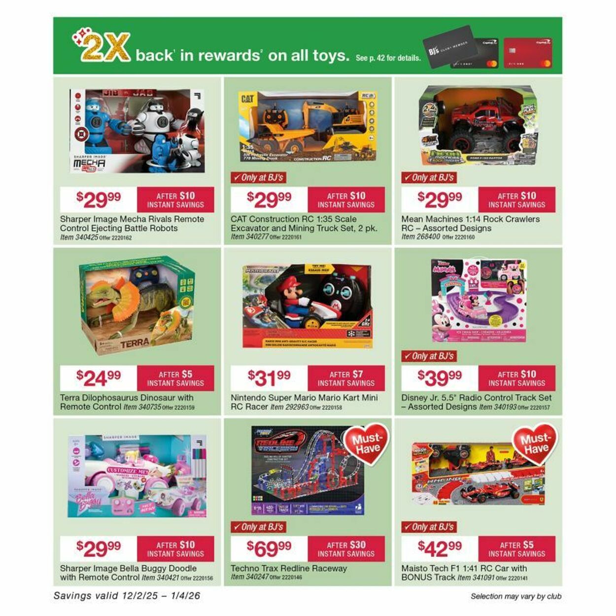 Weekly ad BJ's 12/12/2025 - 12/26/2025