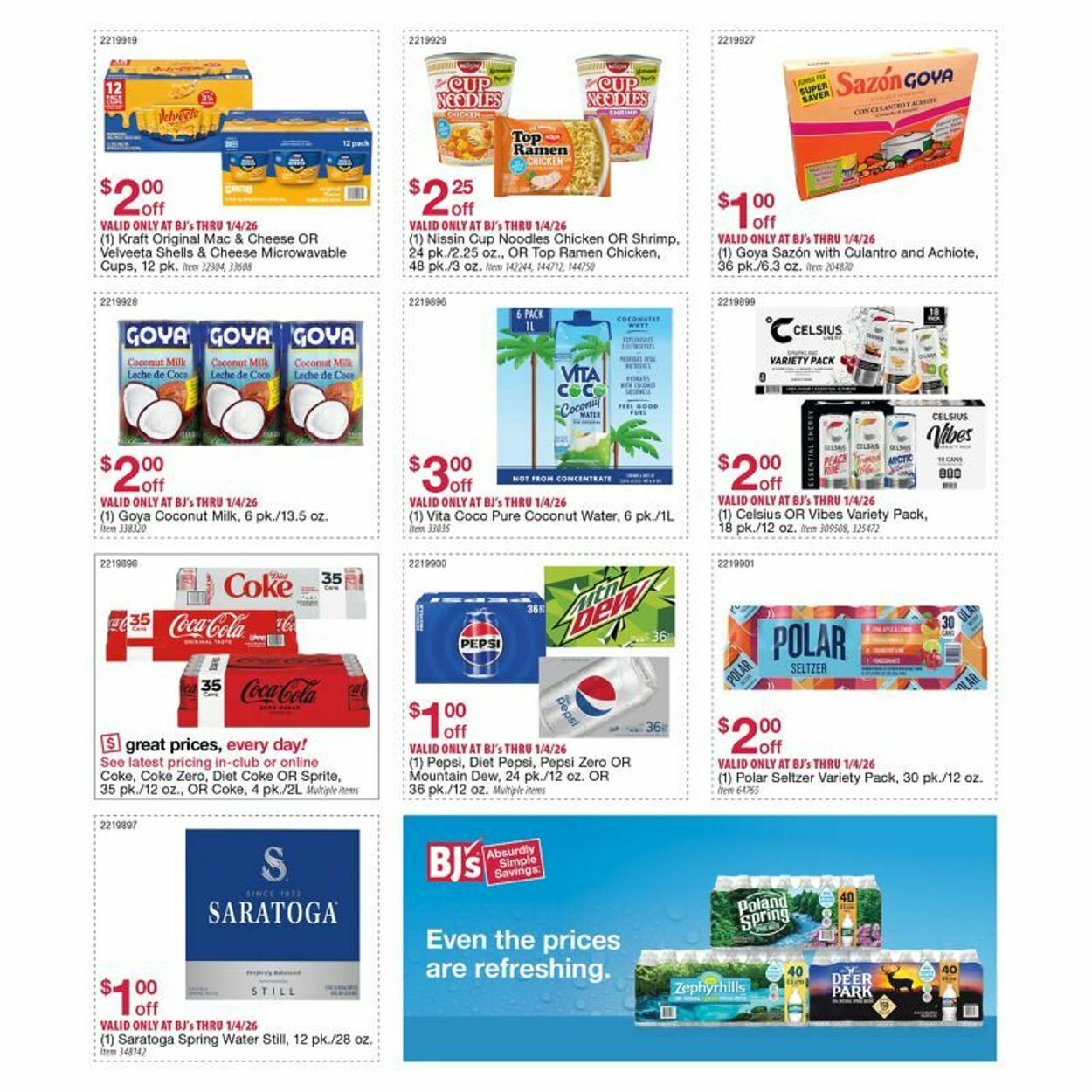 Weekly ad BJ's 12/12/2025 - 12/26/2025