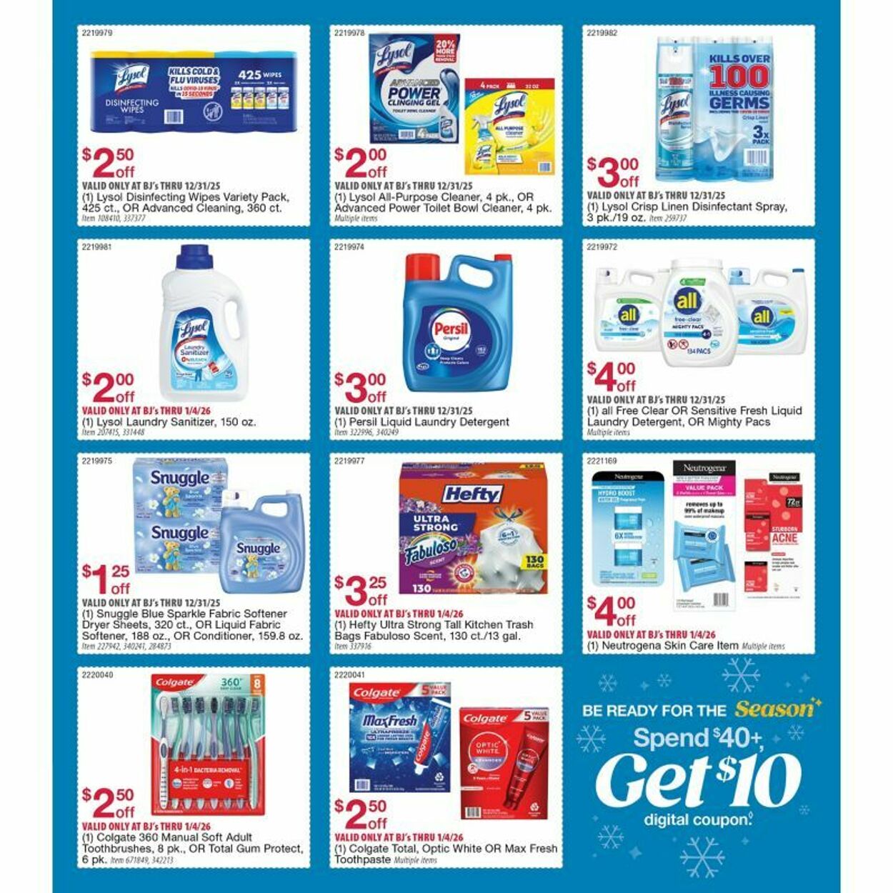 Weekly ad BJ's 12/12/2025 - 12/26/2025