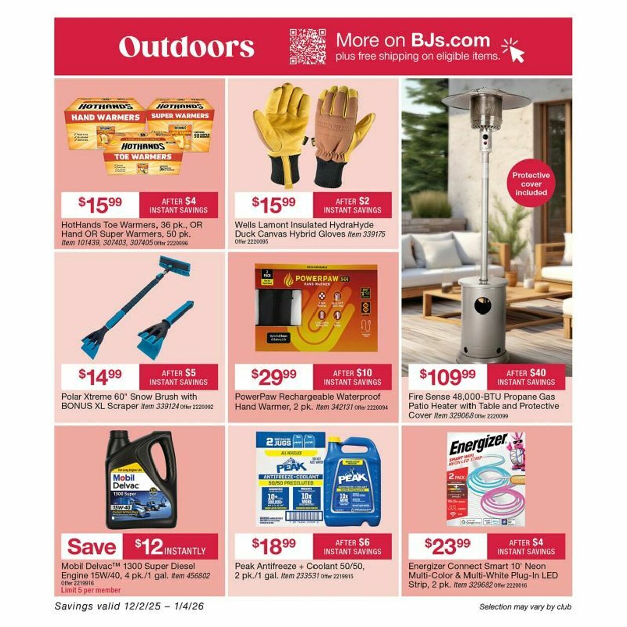 Weekly ad BJ's 12/12/2025 - 12/26/2025