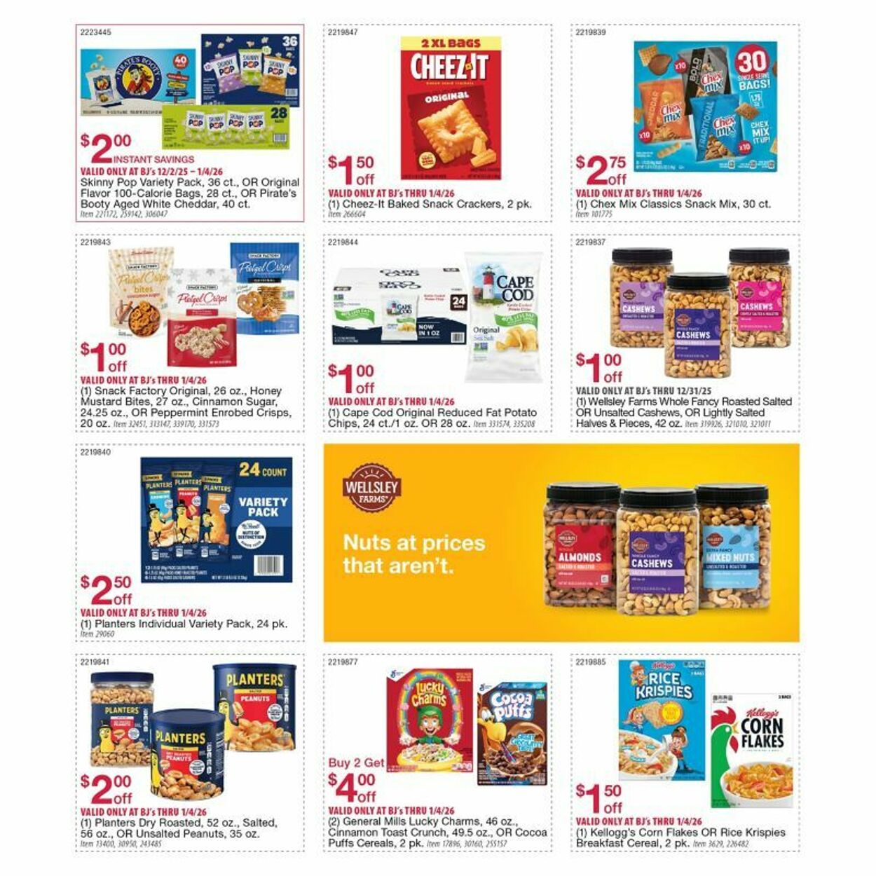 Weekly ad BJ's 12/12/2025 - 12/26/2025