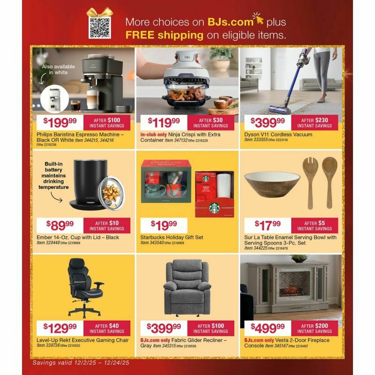 Weekly ad BJ's 12/12/2025 - 12/26/2025