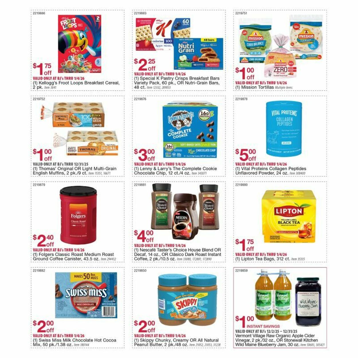 Weekly ad BJ's 12/12/2025 - 12/26/2025