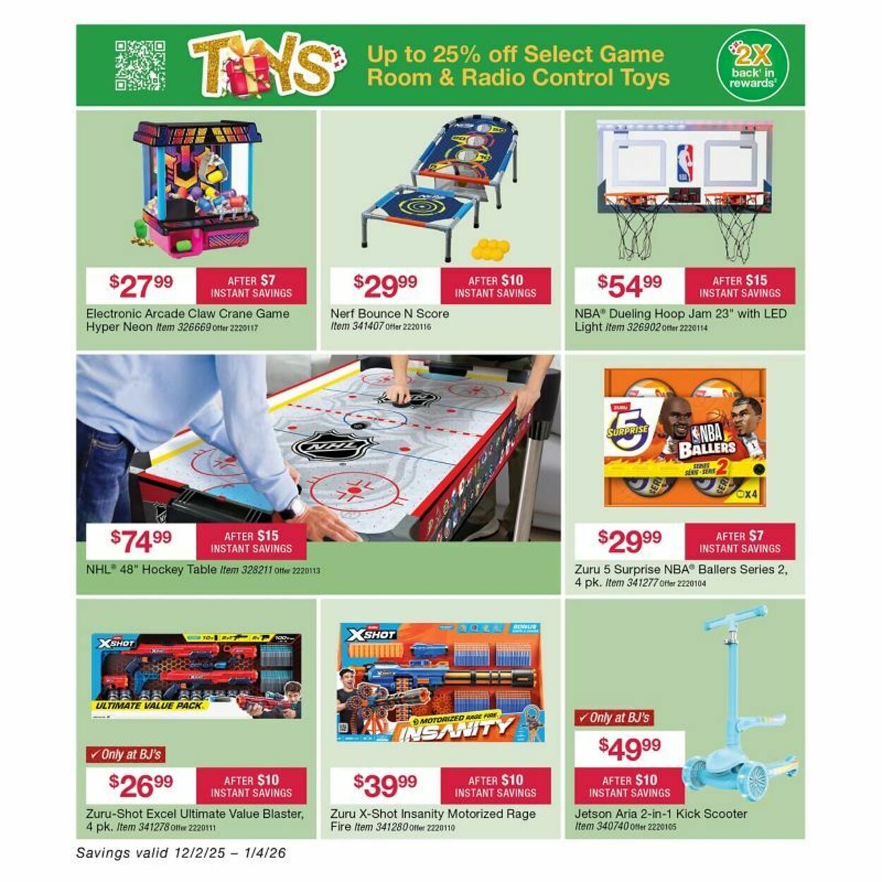 Weekly ad BJ's 12/12/2025 - 12/26/2025