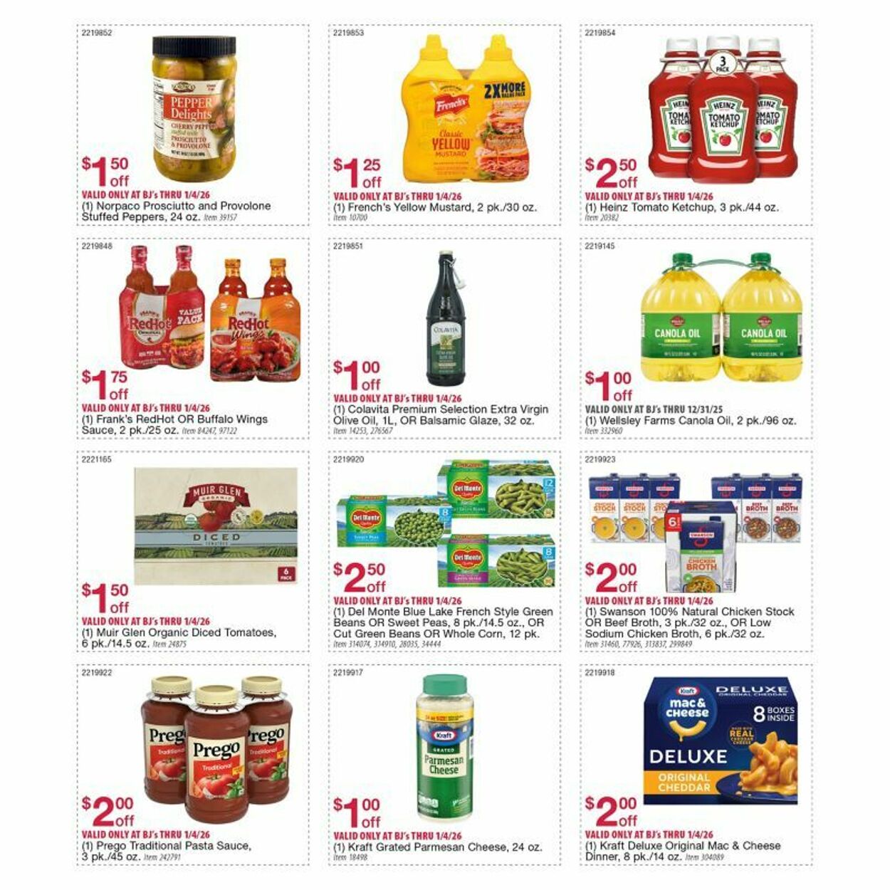 Weekly ad BJ's 12/12/2025 - 12/26/2025