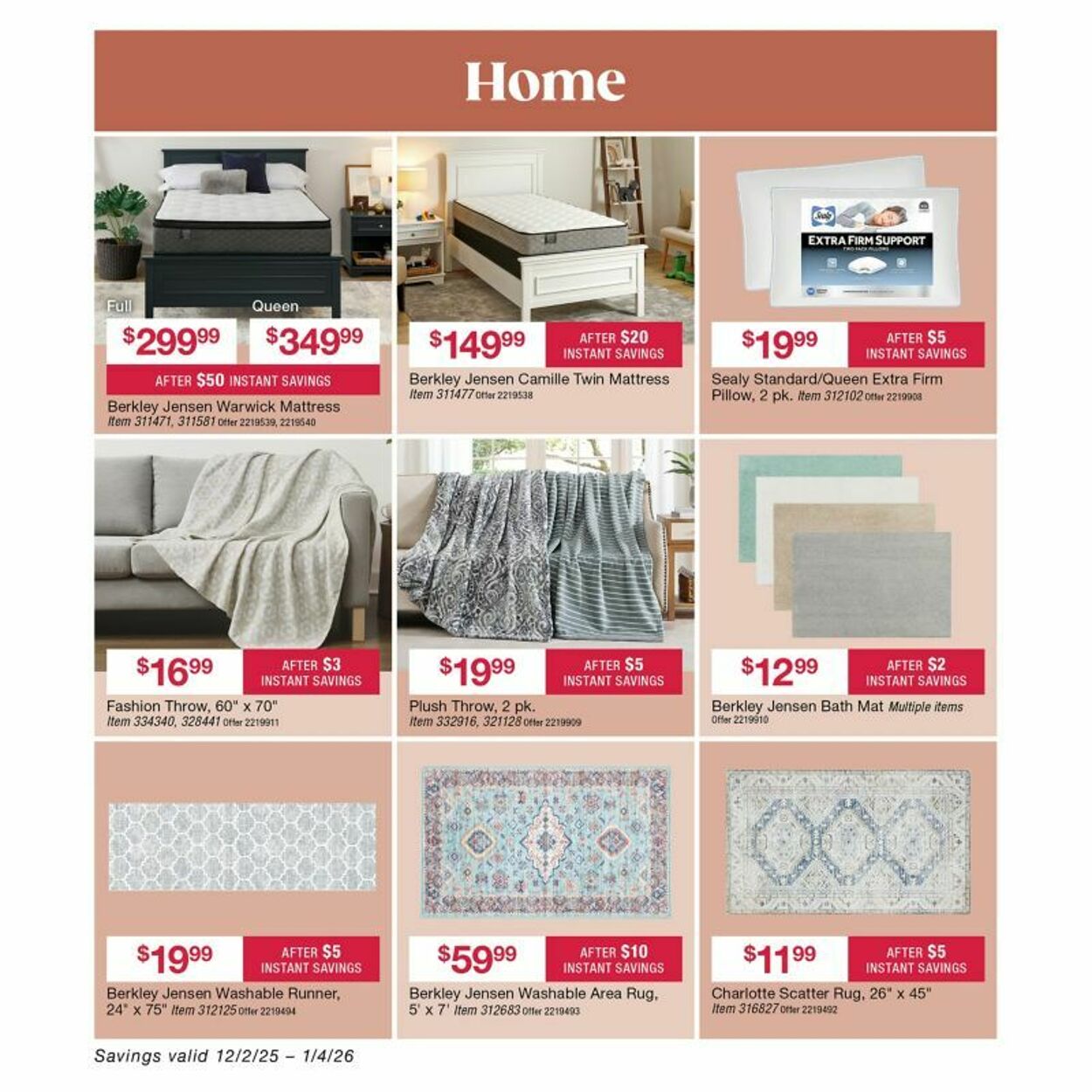 Weekly ad BJ's 12/12/2025 - 12/26/2025