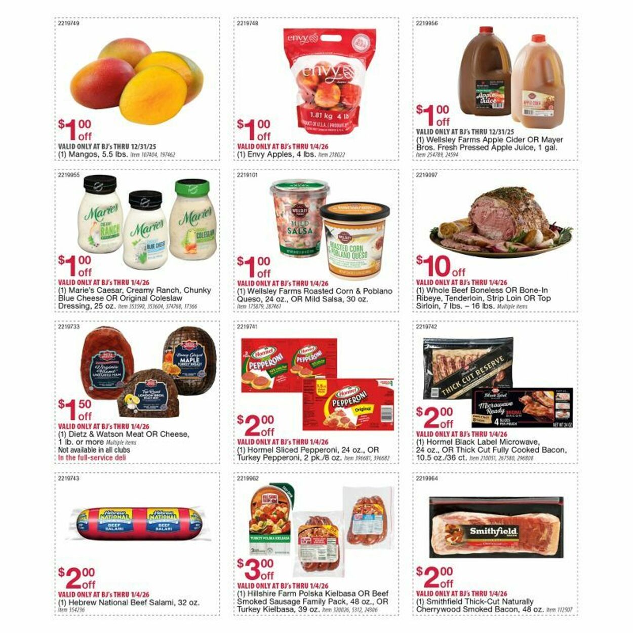Weekly ad BJ's 12/12/2025 - 12/26/2025
