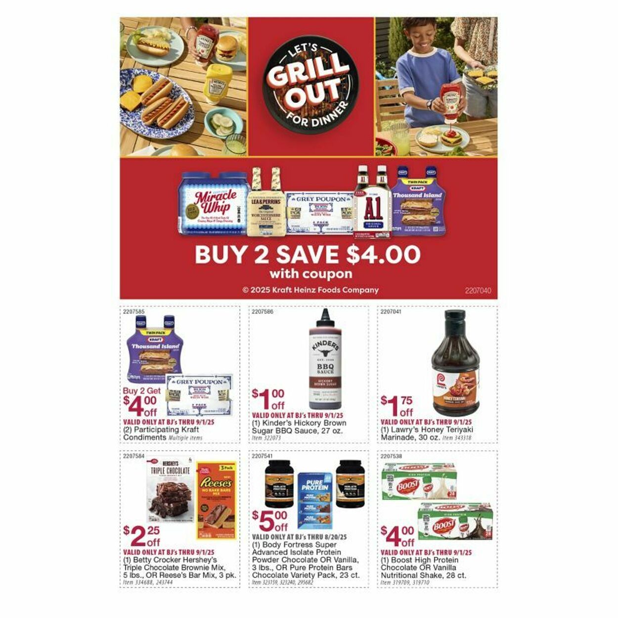 Weekly ad BJ's 08/18/2025 - 09/01/2025