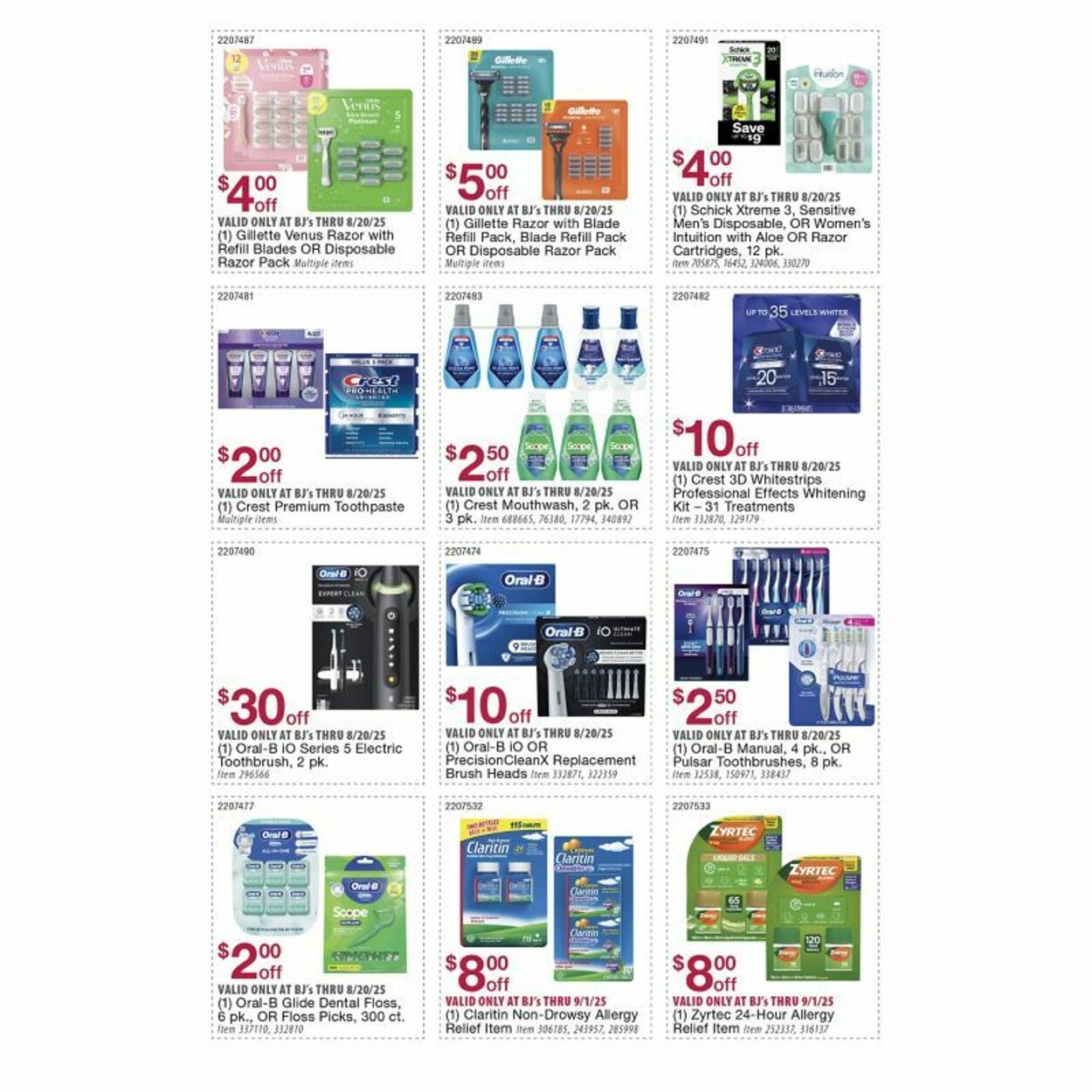 Weekly ad BJ's 08/18/2025 - 09/01/2025