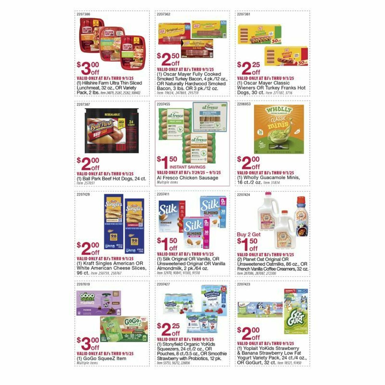 Weekly ad BJ's 08/18/2025 - 09/01/2025