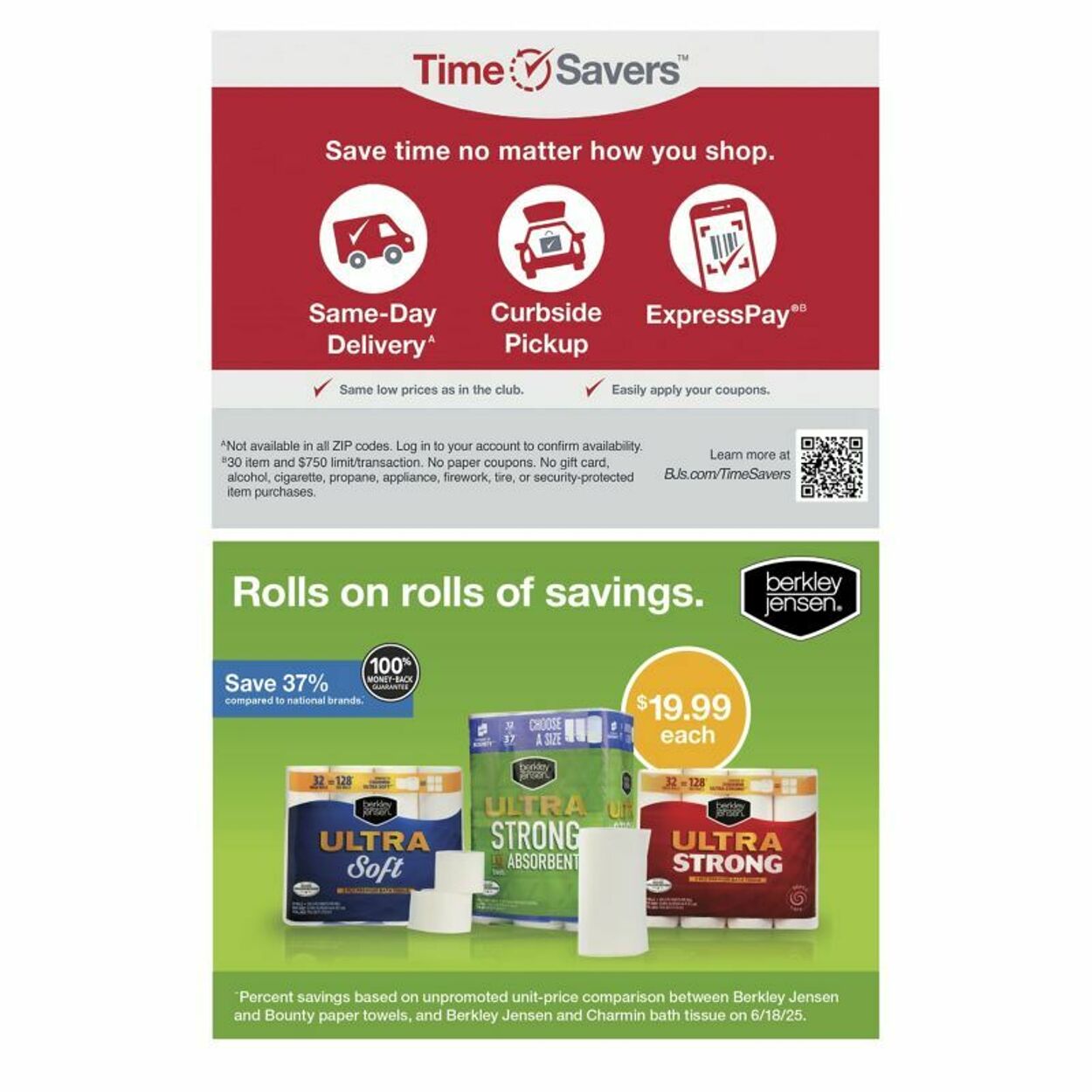 Weekly ad BJ's 08/18/2025 - 09/01/2025