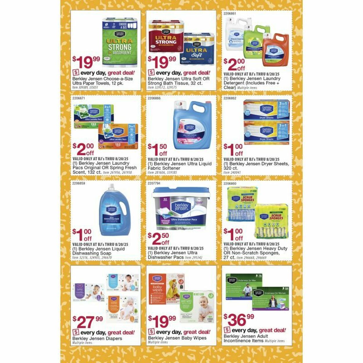Weekly ad BJ's 08/18/2025 - 09/01/2025