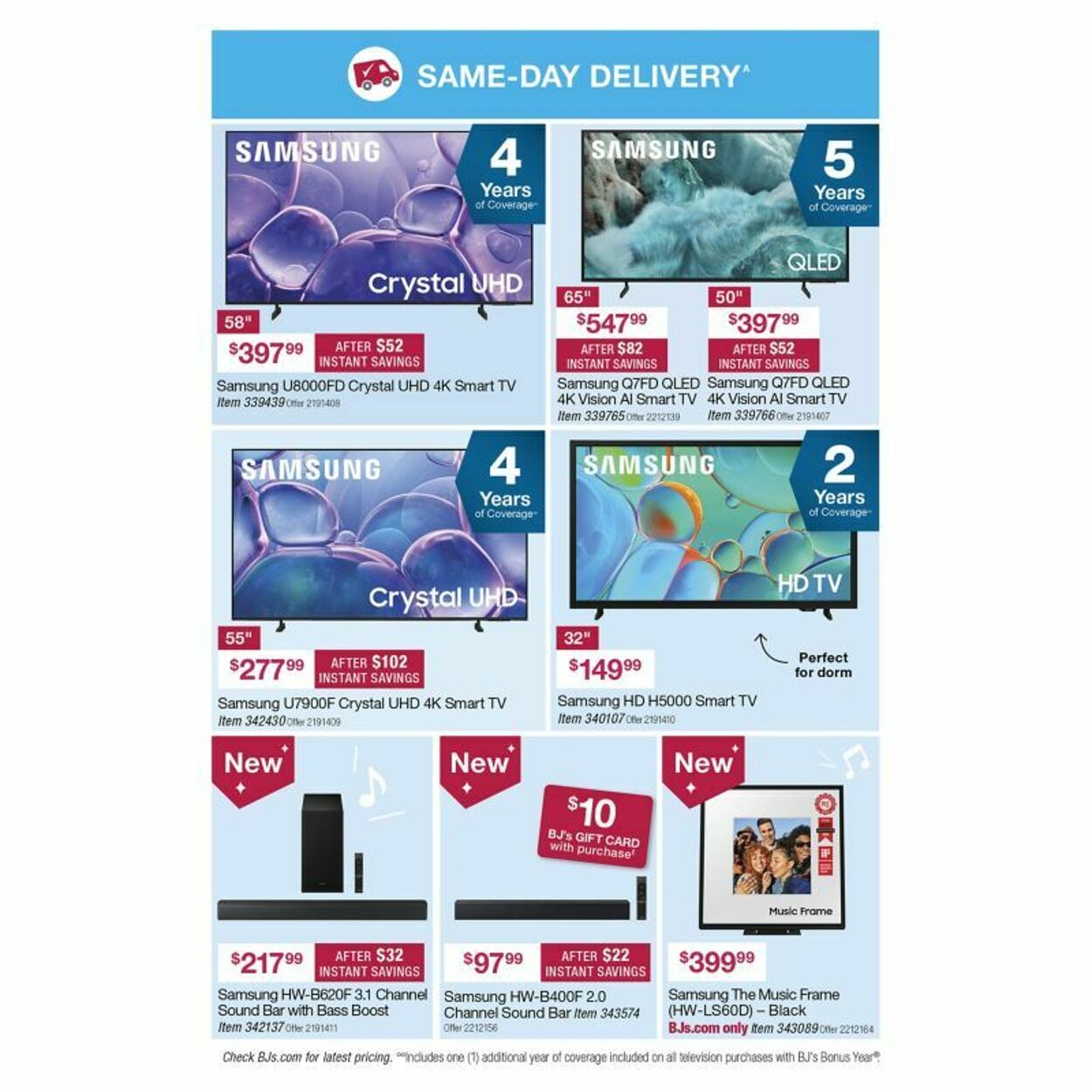 Weekly ad BJ's 08/18/2025 - 09/01/2025