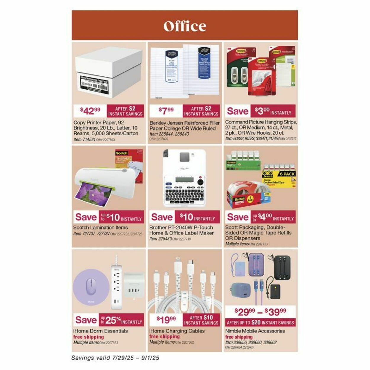 Weekly ad BJ's 08/18/2025 - 09/01/2025