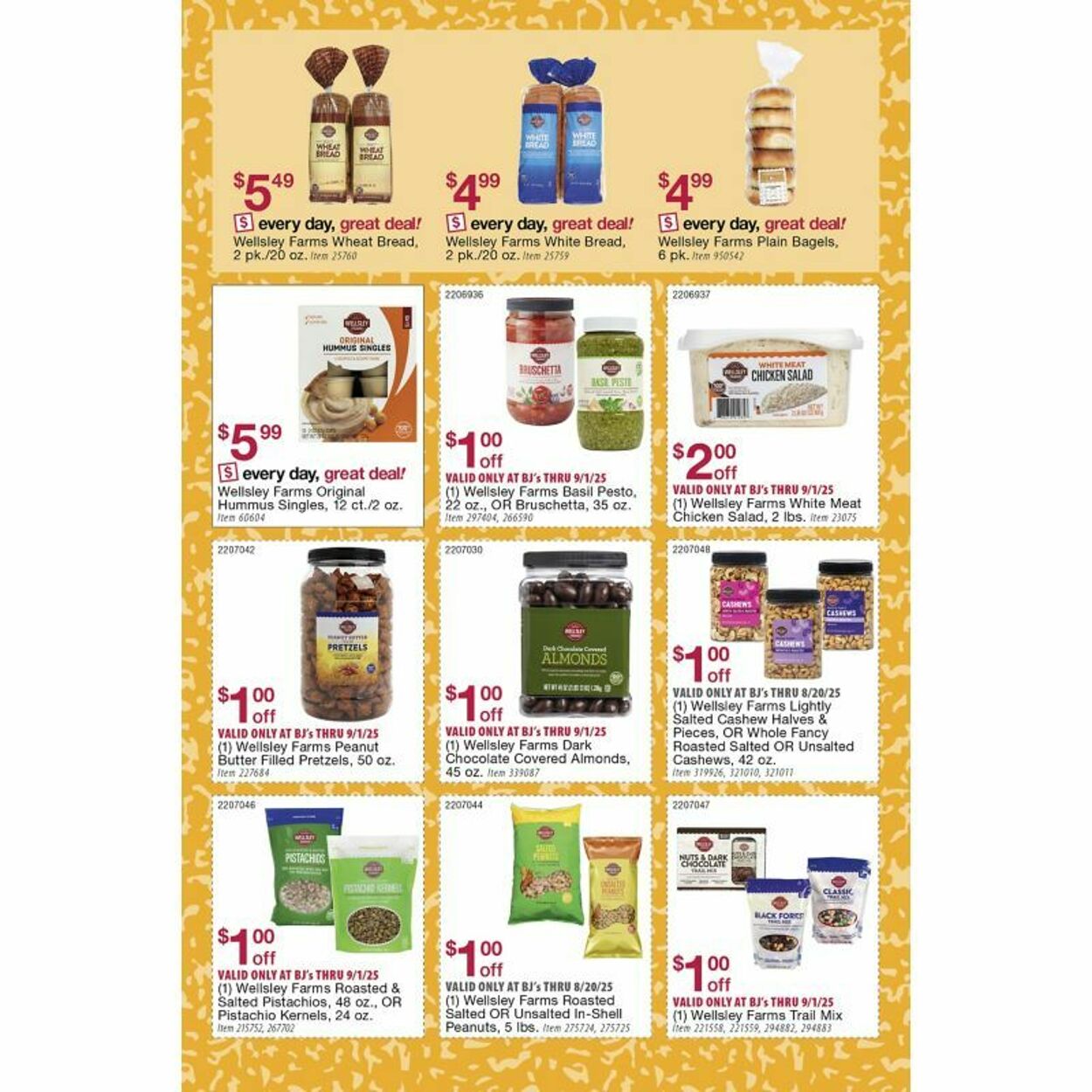 Weekly ad BJ's 08/18/2025 - 09/01/2025