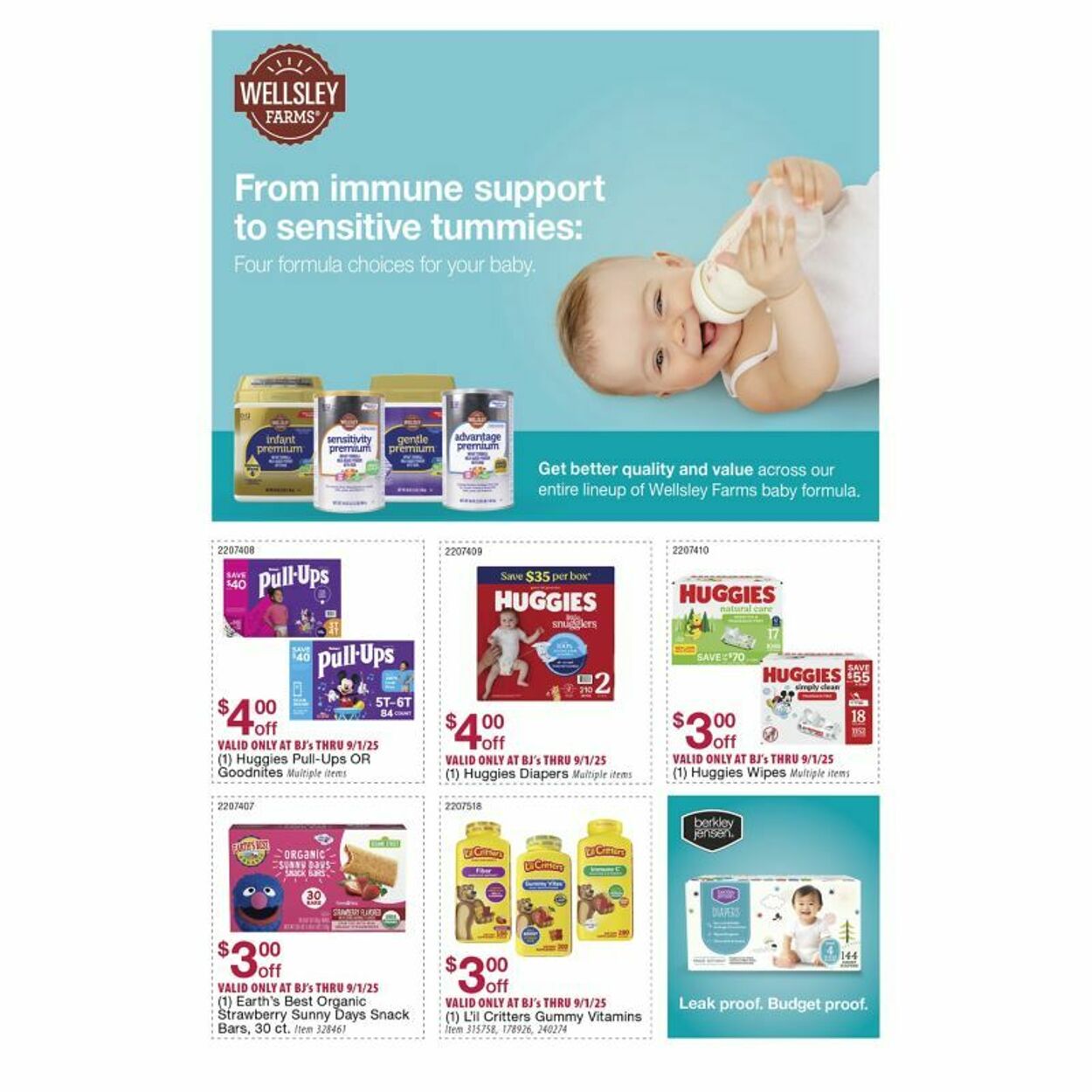 Weekly ad BJ's 08/18/2025 - 09/01/2025