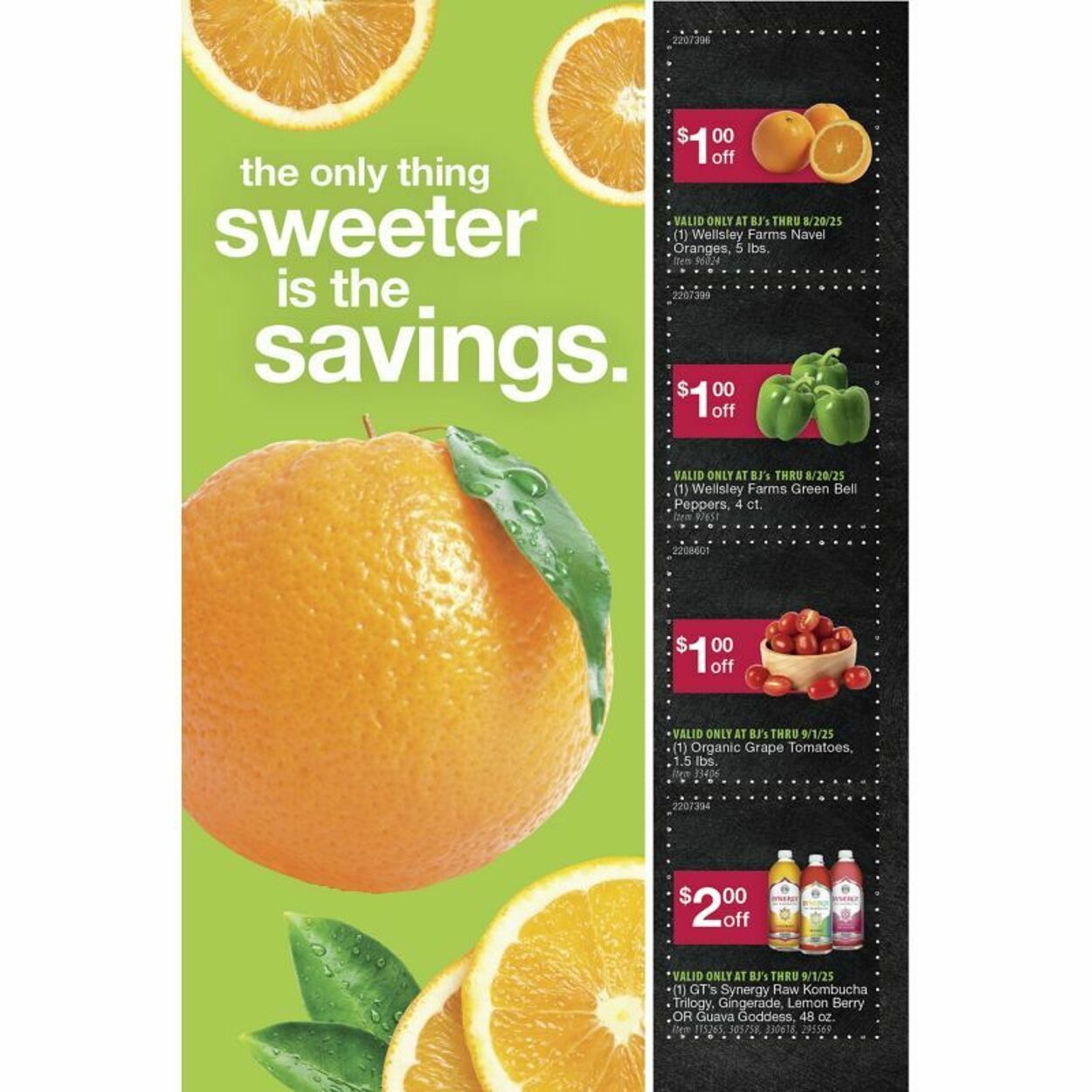 Weekly ad BJ's 08/18/2025 - 09/01/2025