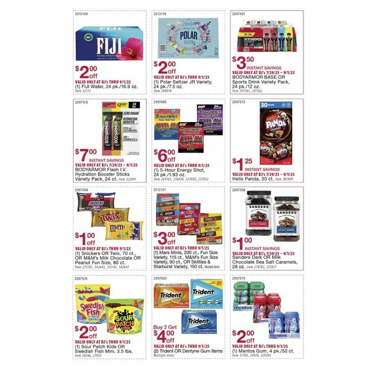 Weekly ad BJ's 08/18/2025 - 09/01/2025
