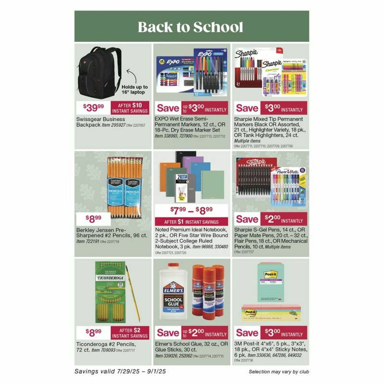 Weekly ad BJ's 08/18/2025 - 09/01/2025