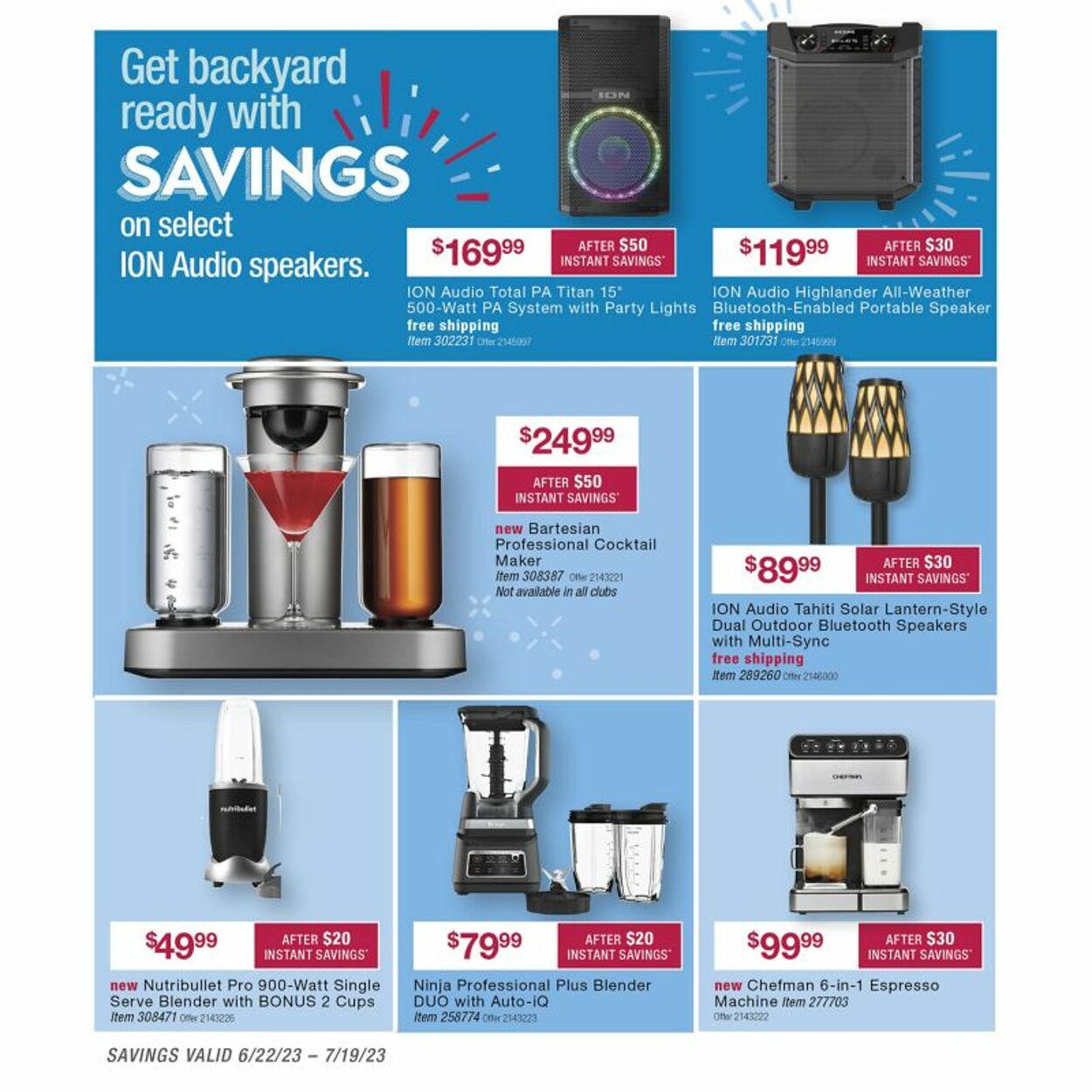 Weekly ad BJ's 06/22/2023 - 07/04/2023